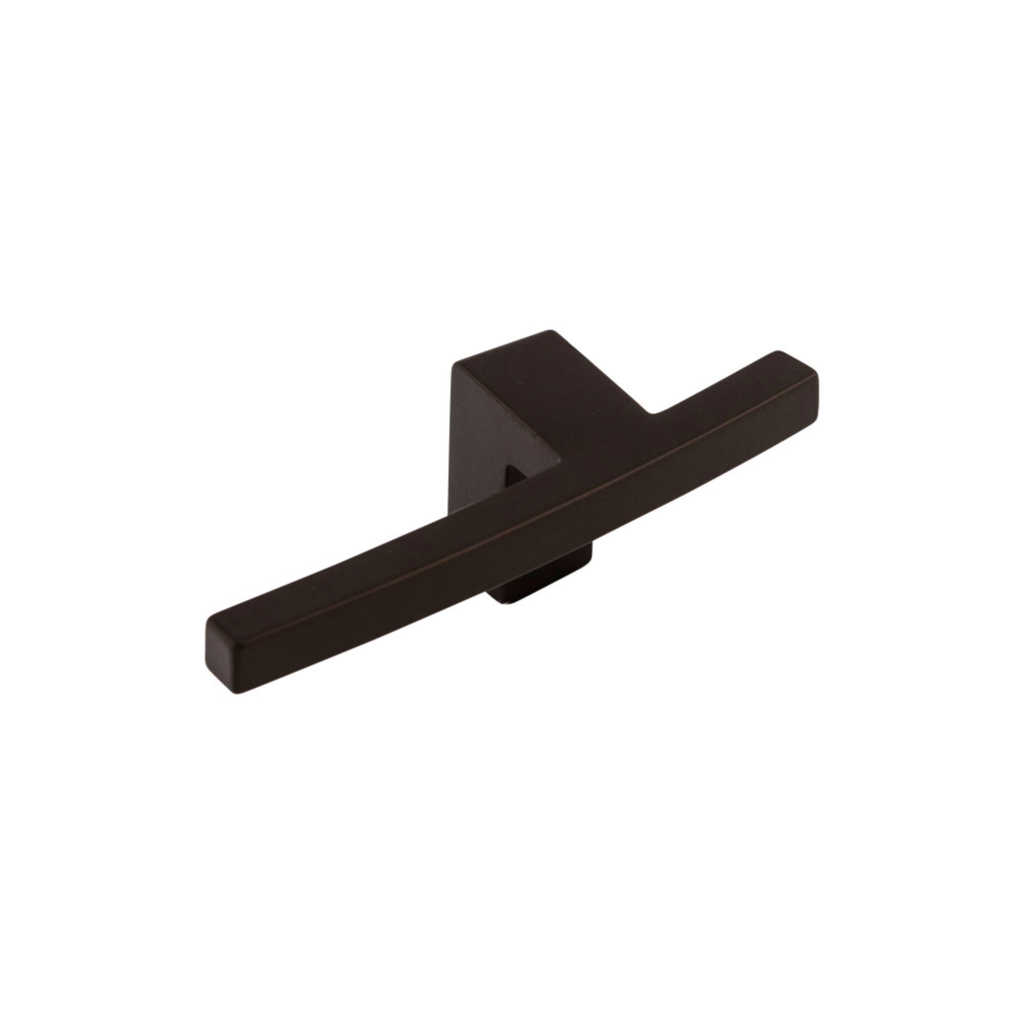 Slanted B 3" Length Geometric Knob - Oil Rubbed Bronze