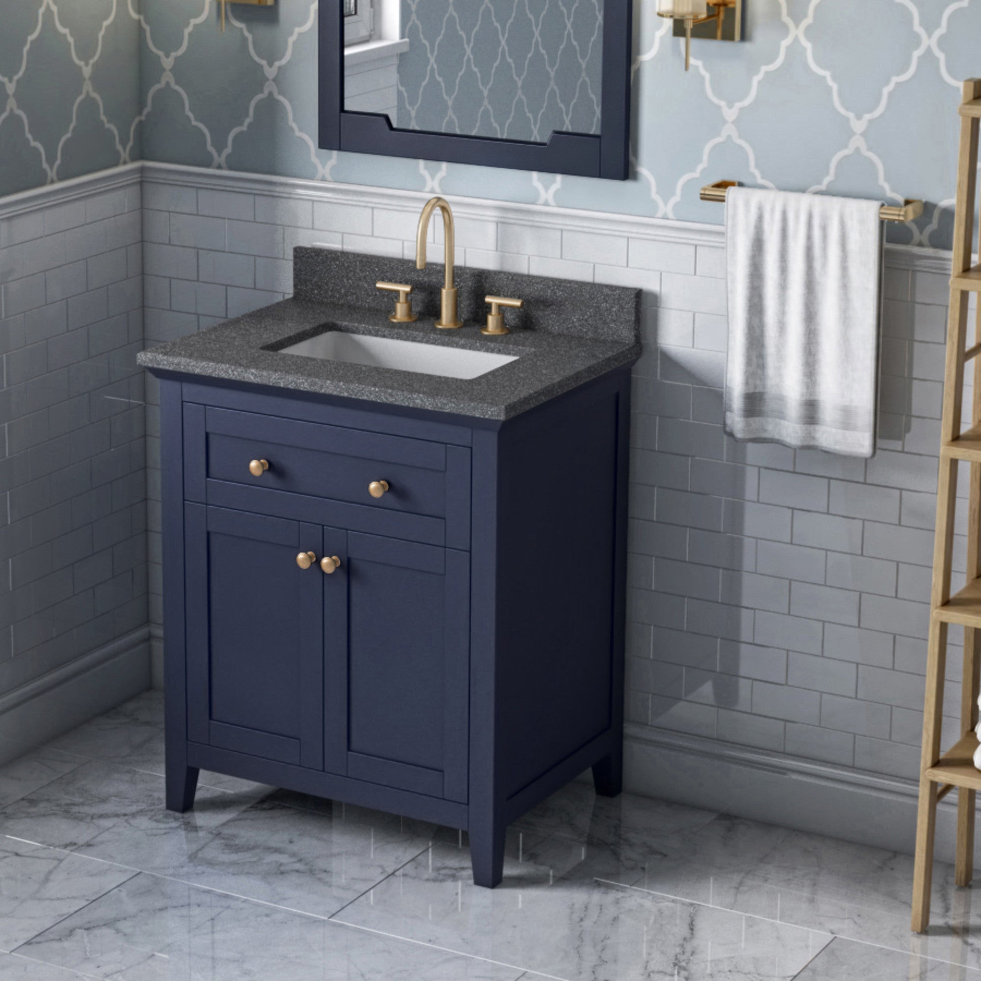 30" Chatham Vanity – Hale Blue
