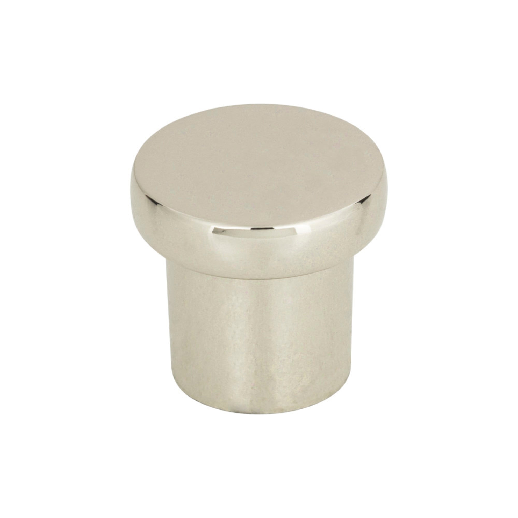Chunky Knobs Round Knob - Polished Nickel