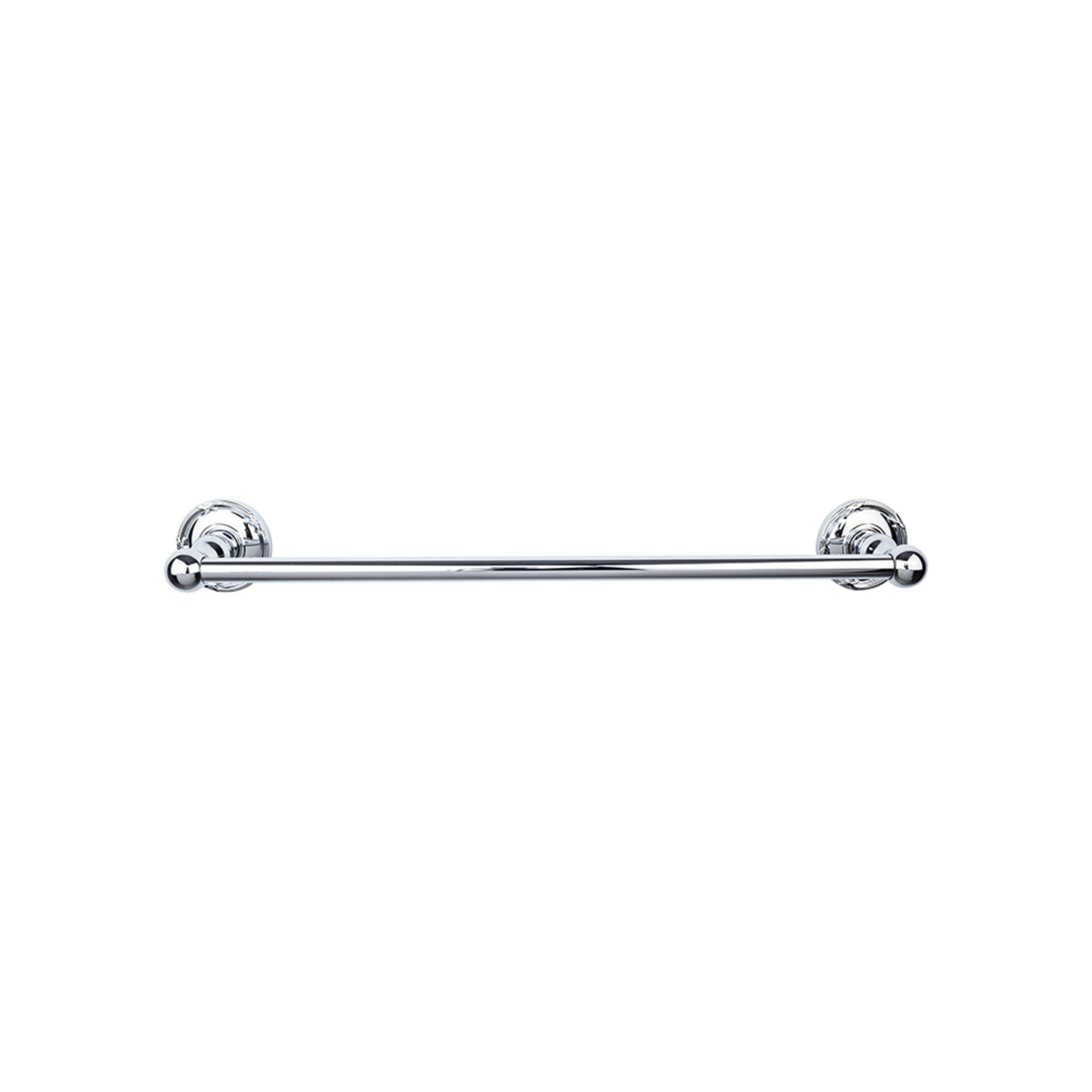 TOP BATH (R) Edwardian Bath Single 26 1/2" Wall Mounted Towel Bar - Polished Chrome