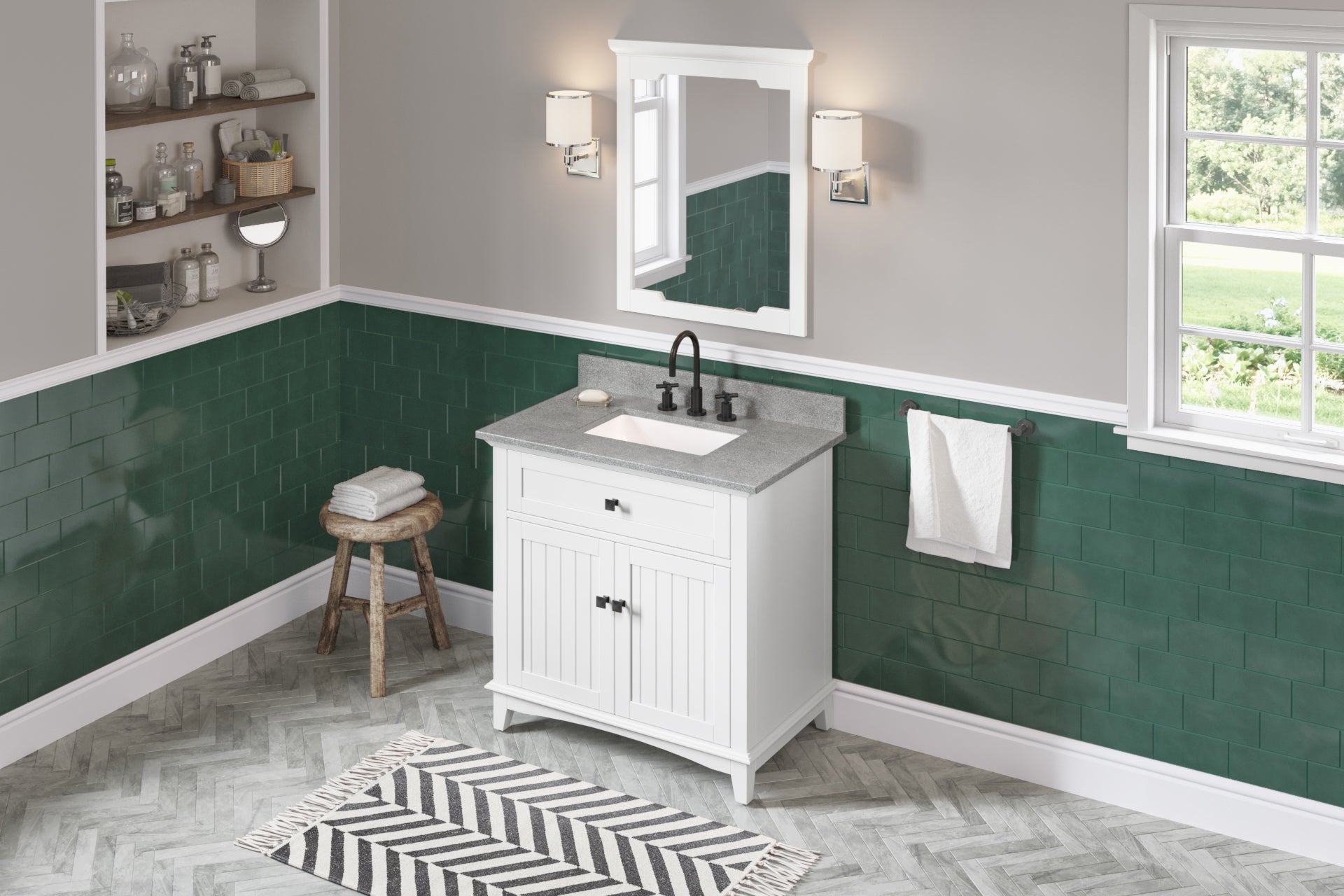 36" Savino Vanity – White