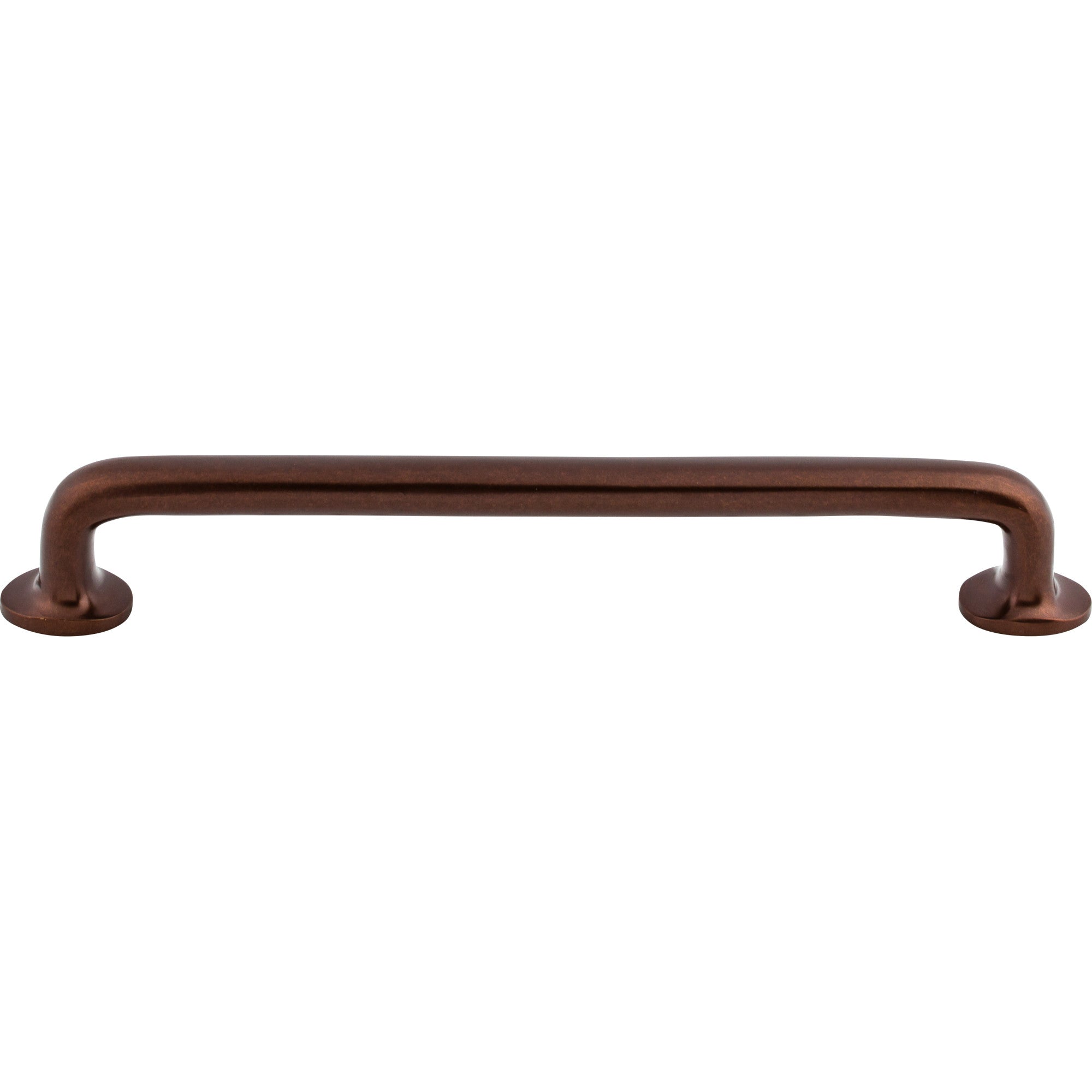 Aspen Rounded 9" Center to Center Bar Pull - Mahogany Bronze