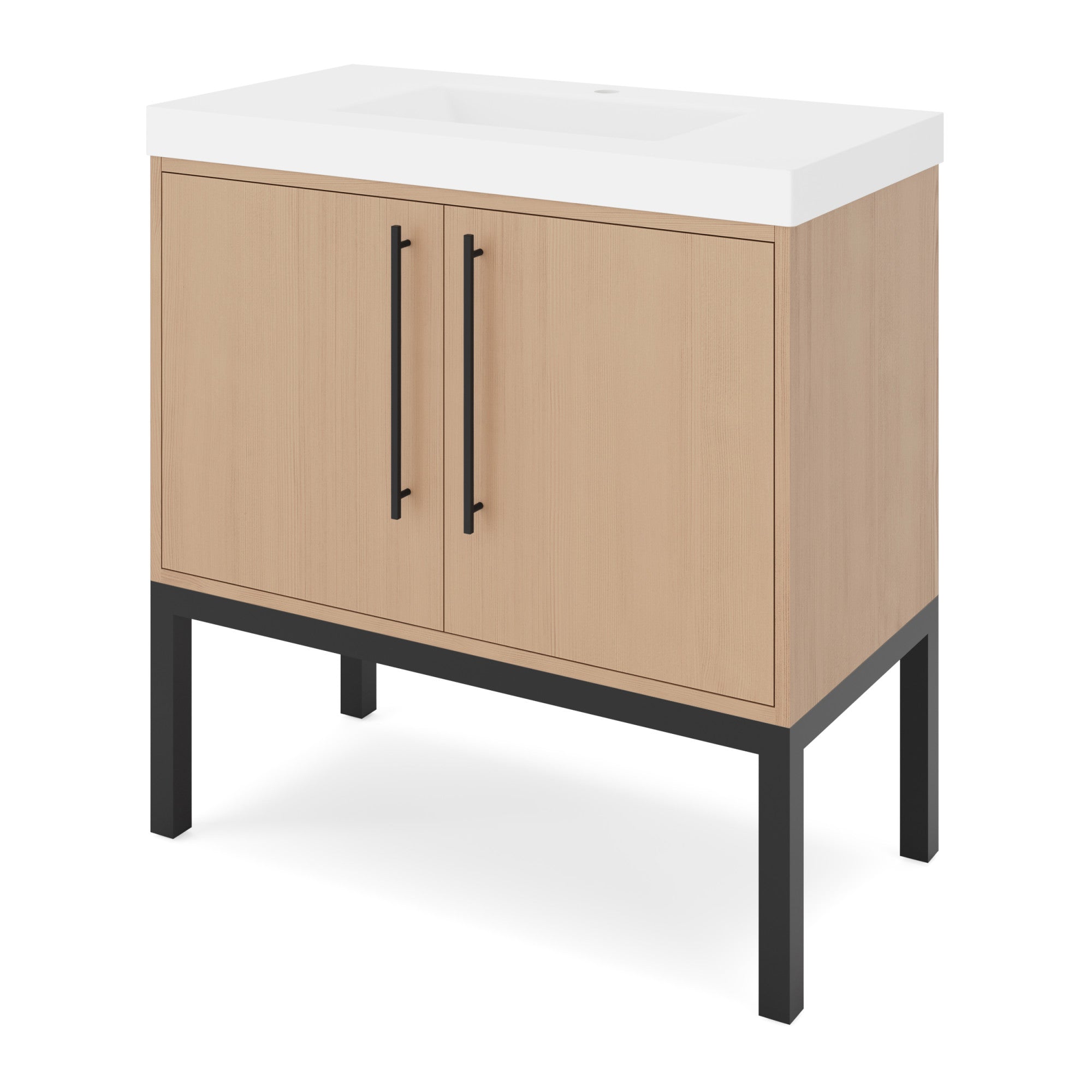 36" Tempest Vanity – Natural Oak