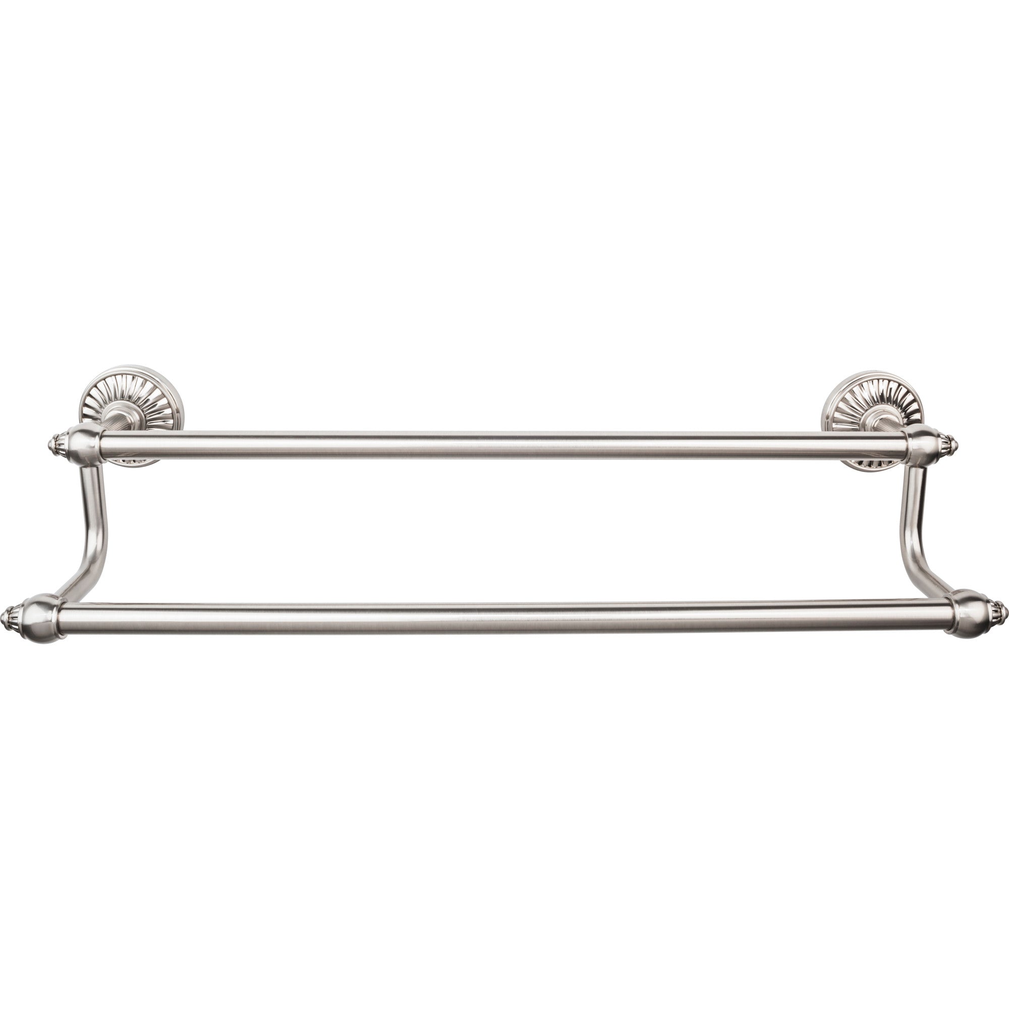 TOP BATH (R) Tuscany Bath Double 26 1/2" Wall Mounted Towel Bar - Brushed Satin Nickel