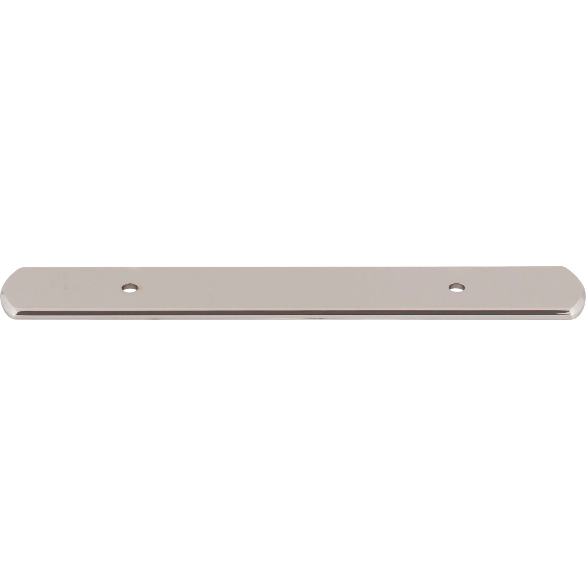 Wescott 3 3/4" Center to Center Pull Backplate - Polished Nickel