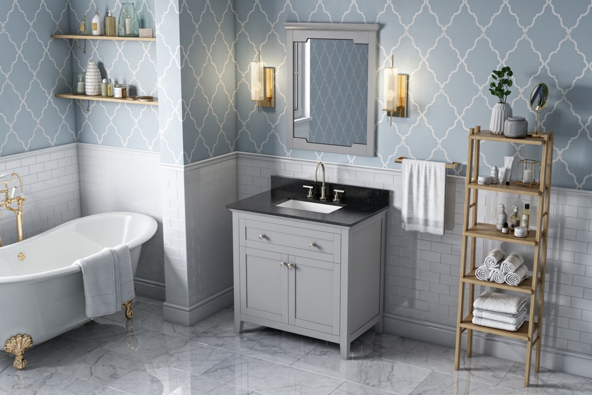 36" Chatham Vanity – Grey