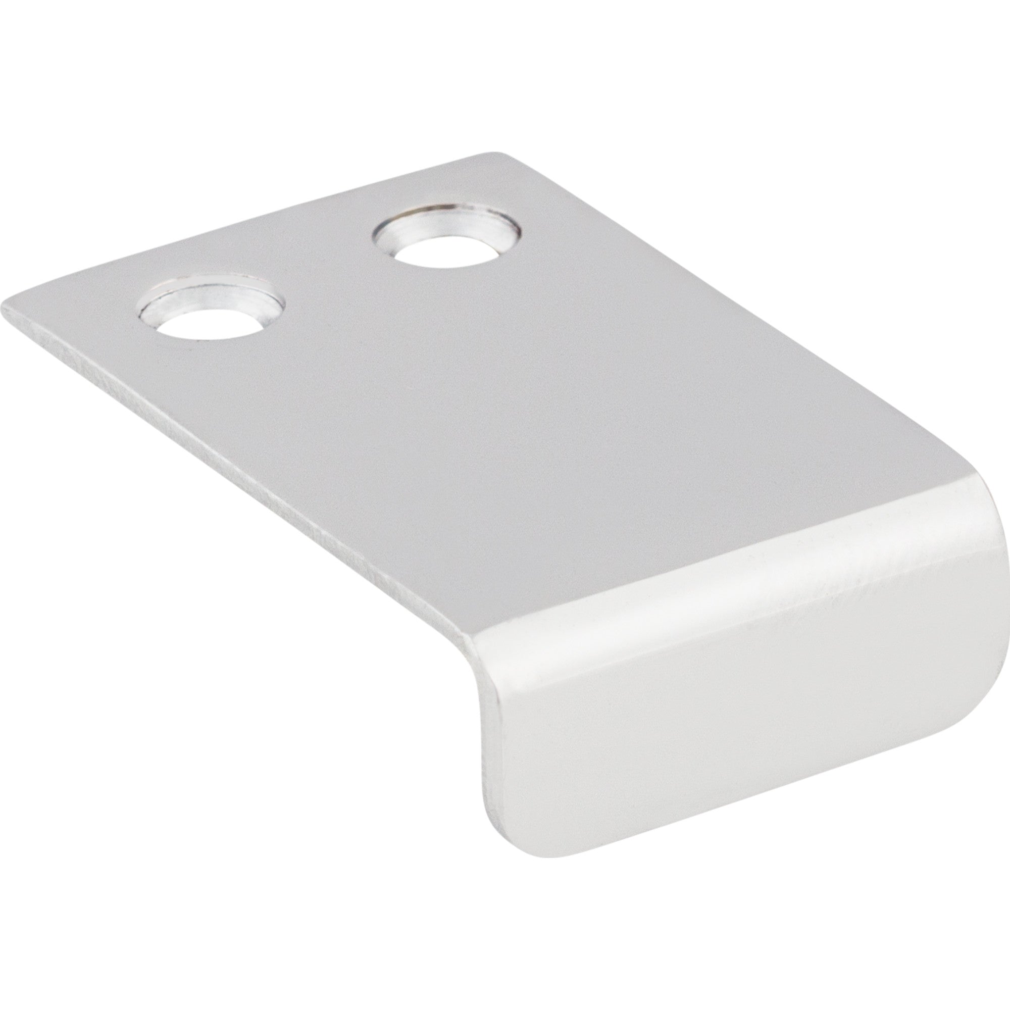 Tab 7/16" Center to Center Finger Pull - Polished Chrome