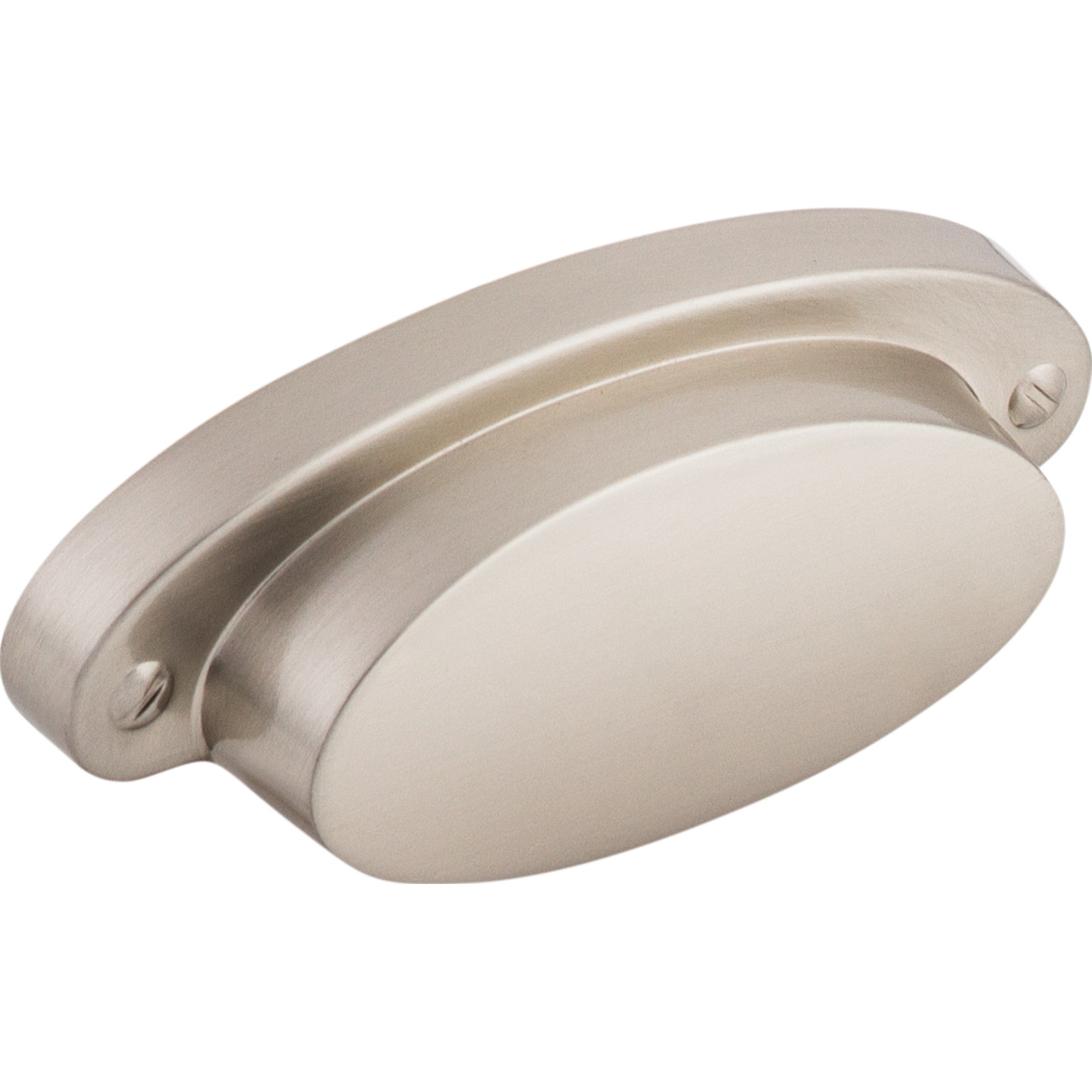 Dakota 2 9/16" Center to Center Cup/Bin Pull - Brushed Satin Nickel