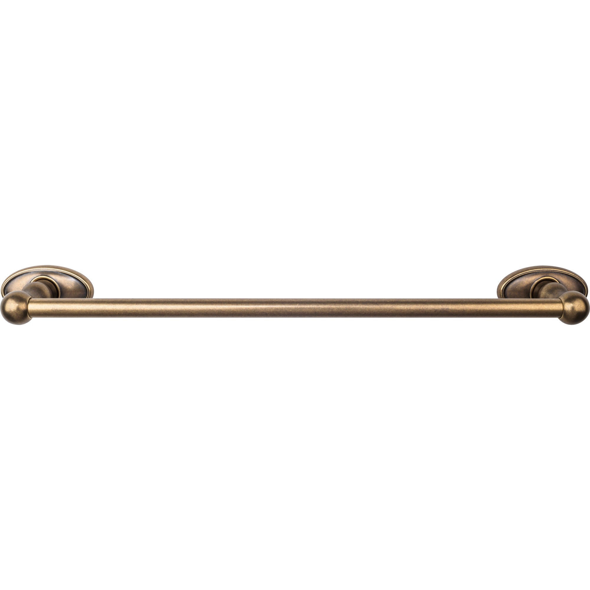 TOP BATH (R) Edwardian Bath Single 20 1/2" Wall Mounted Towel Bar - German Bronze