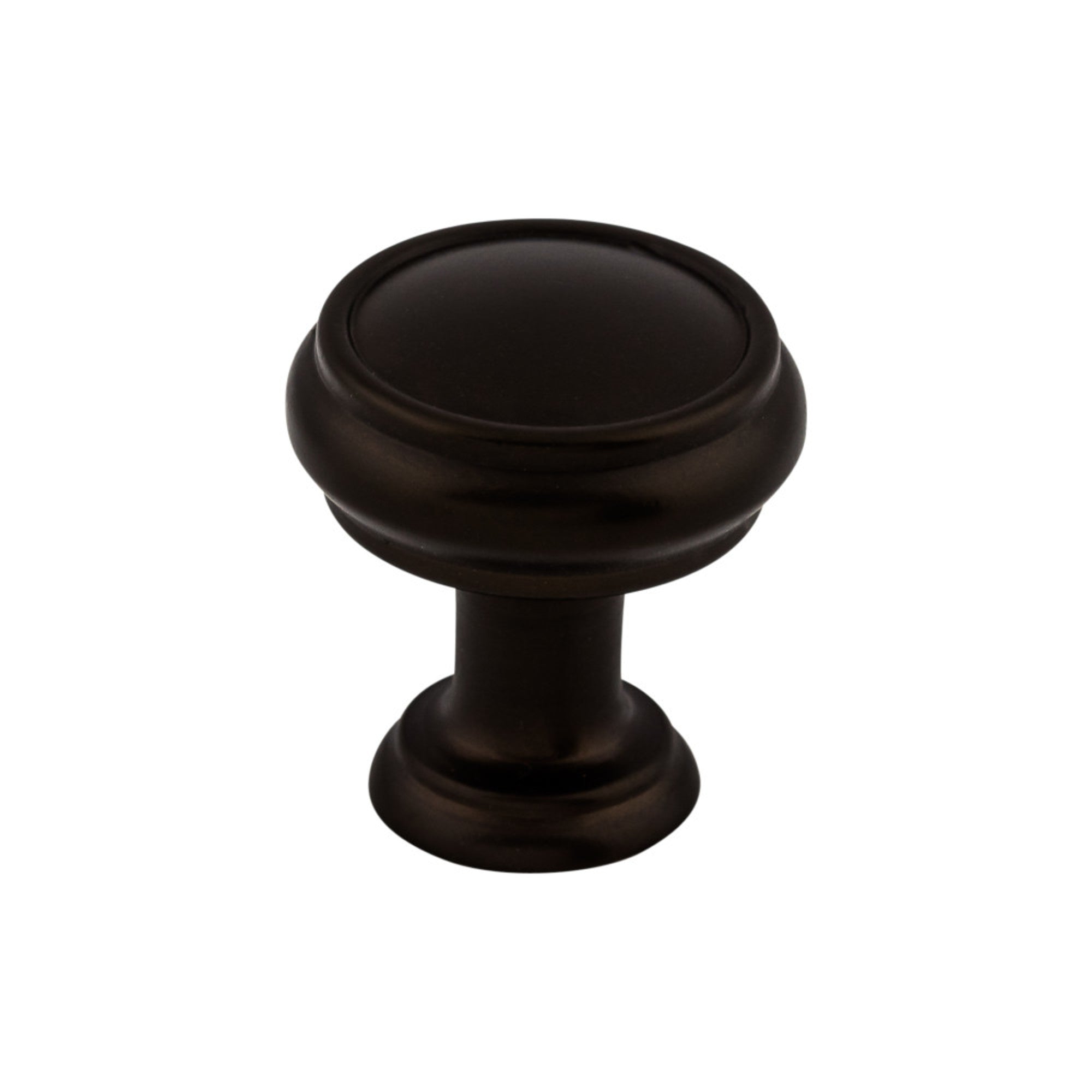Eden 1" Diameter Round Knob - Oil Rubbed Bronze
