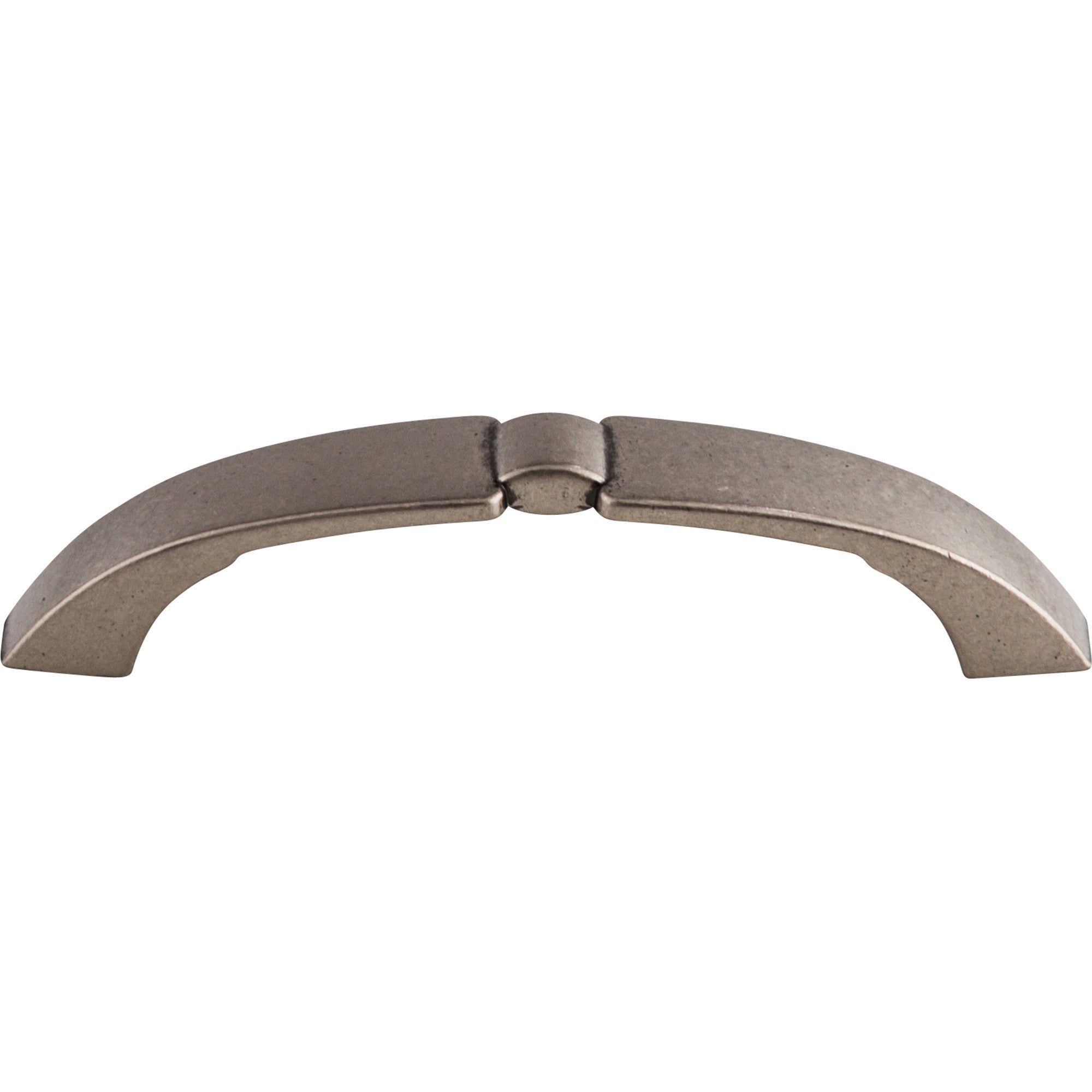 Lida 3 3/4" Center to Center Arch Pull - Pewter Antique