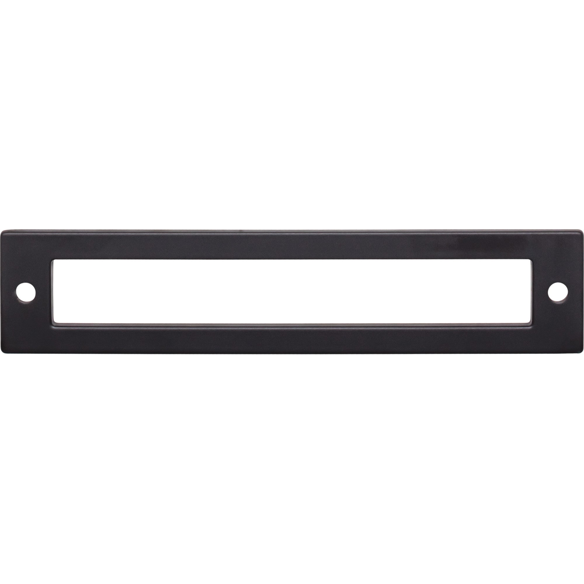 Hollin 5 1/16" Center to Center Pull Backplate - Flat Black