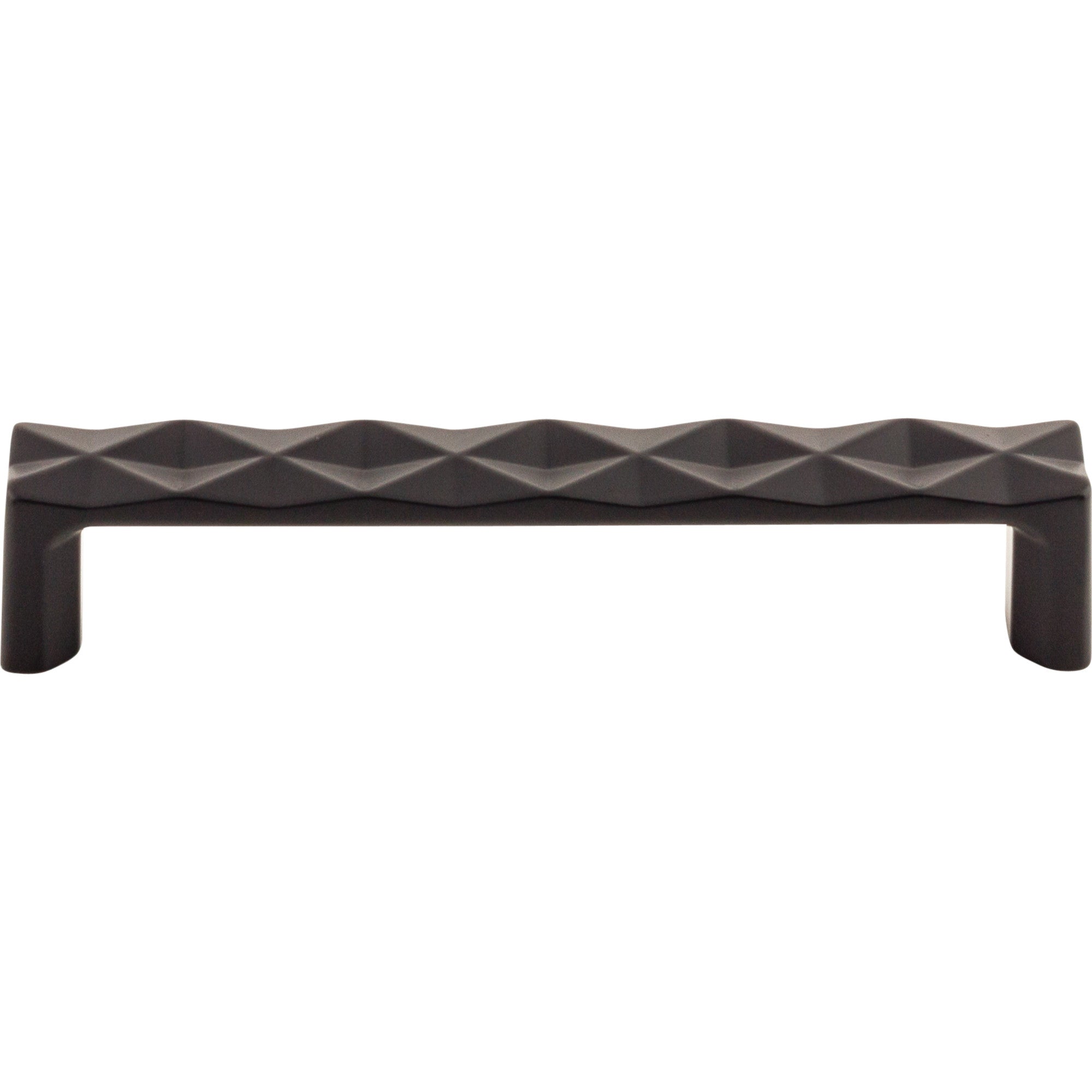 Quilted Bar Pull - Flat Black