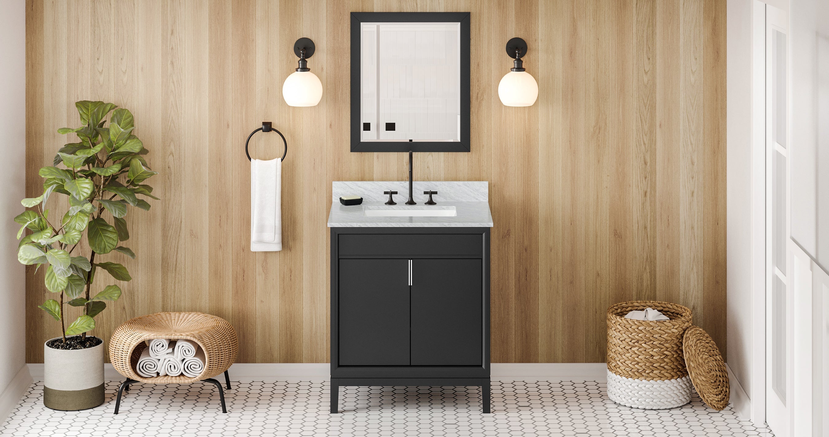 30" Theodora Vanity – Black