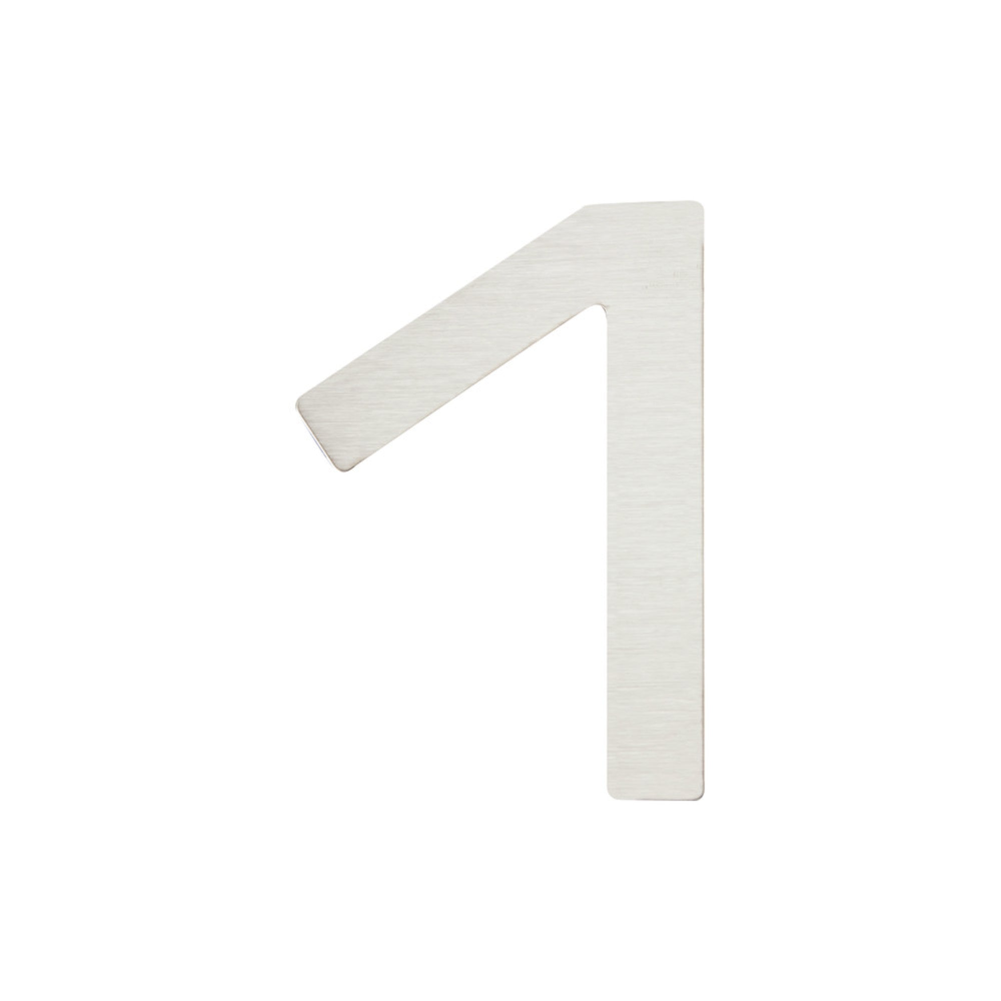 Paragon 4" H Surface Mount House Number - Stainless Steel