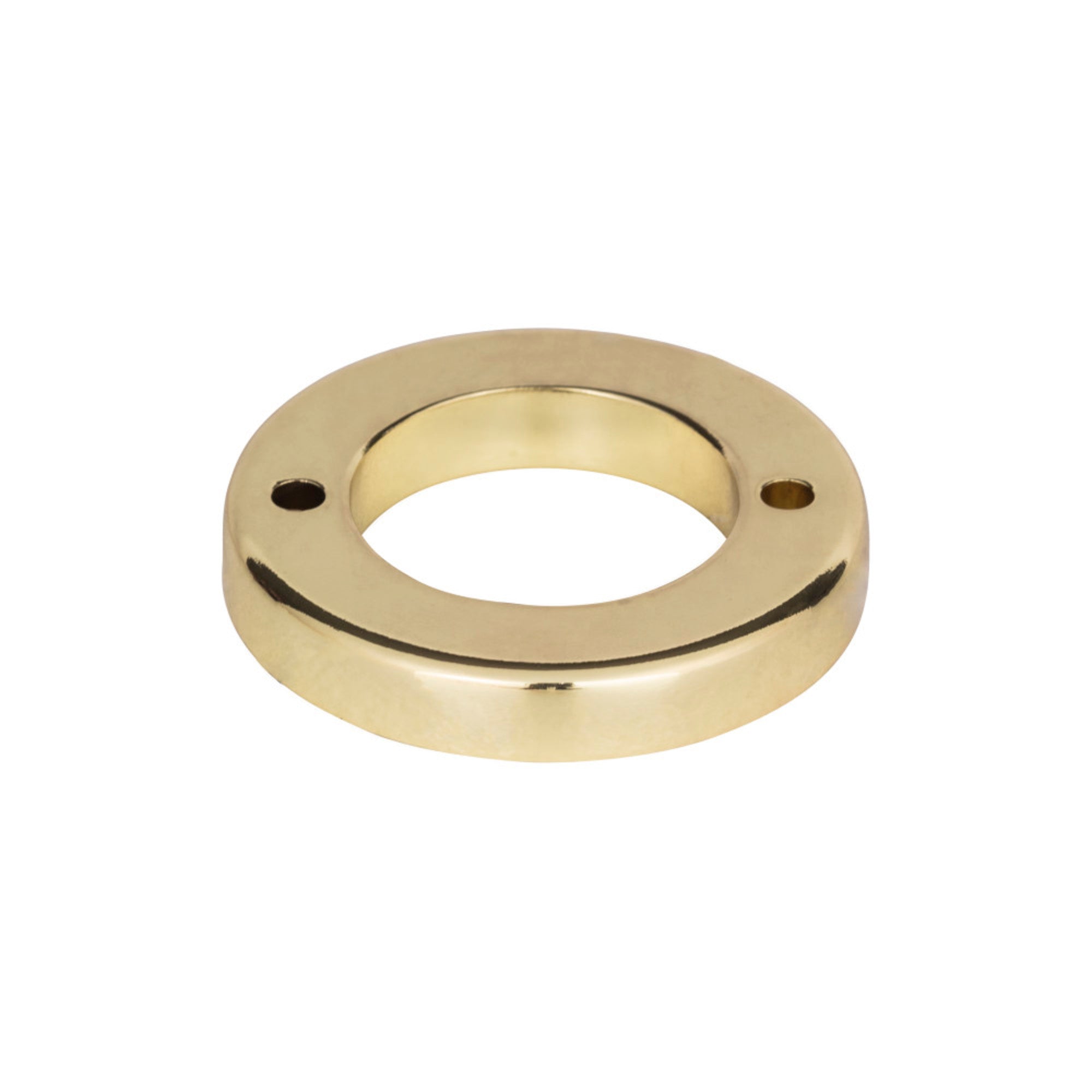 Tableau Round 1 7/16" Center to Center Pull Backplate - French Gold