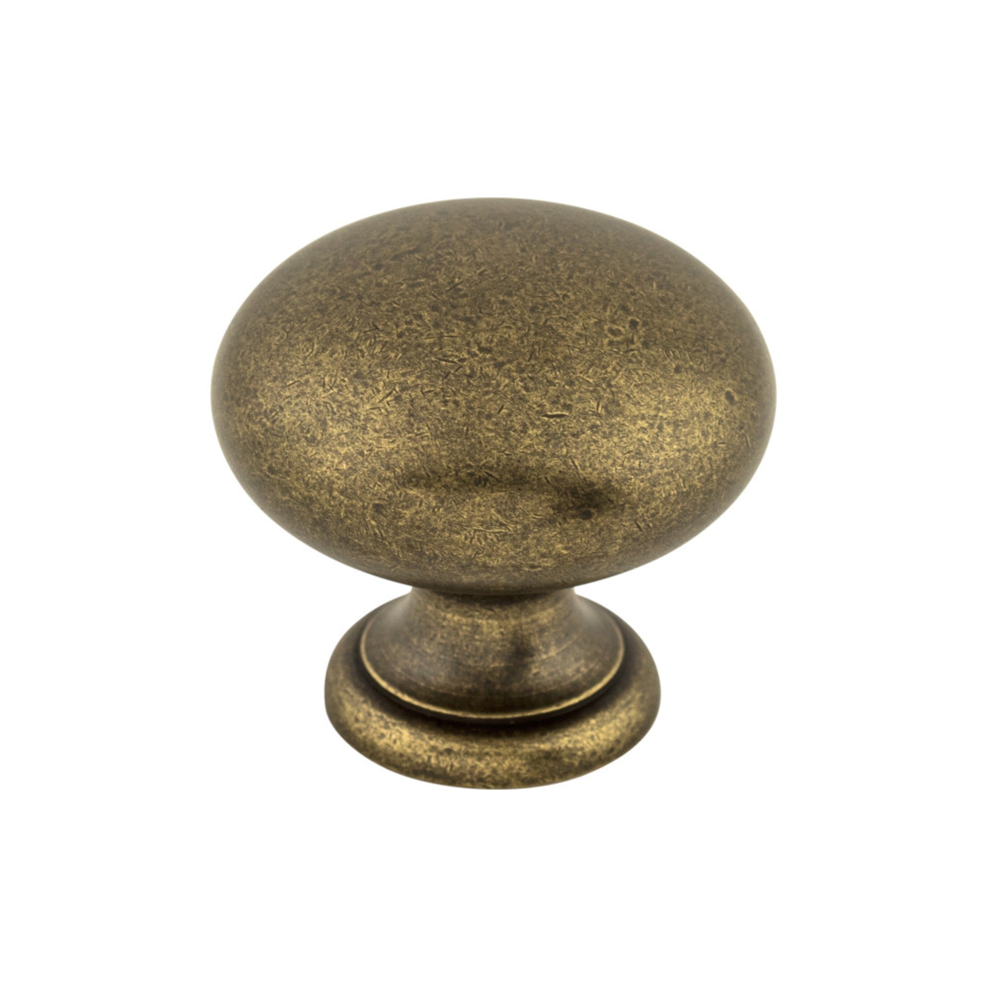 Mushroom Round Knob - German Bronze