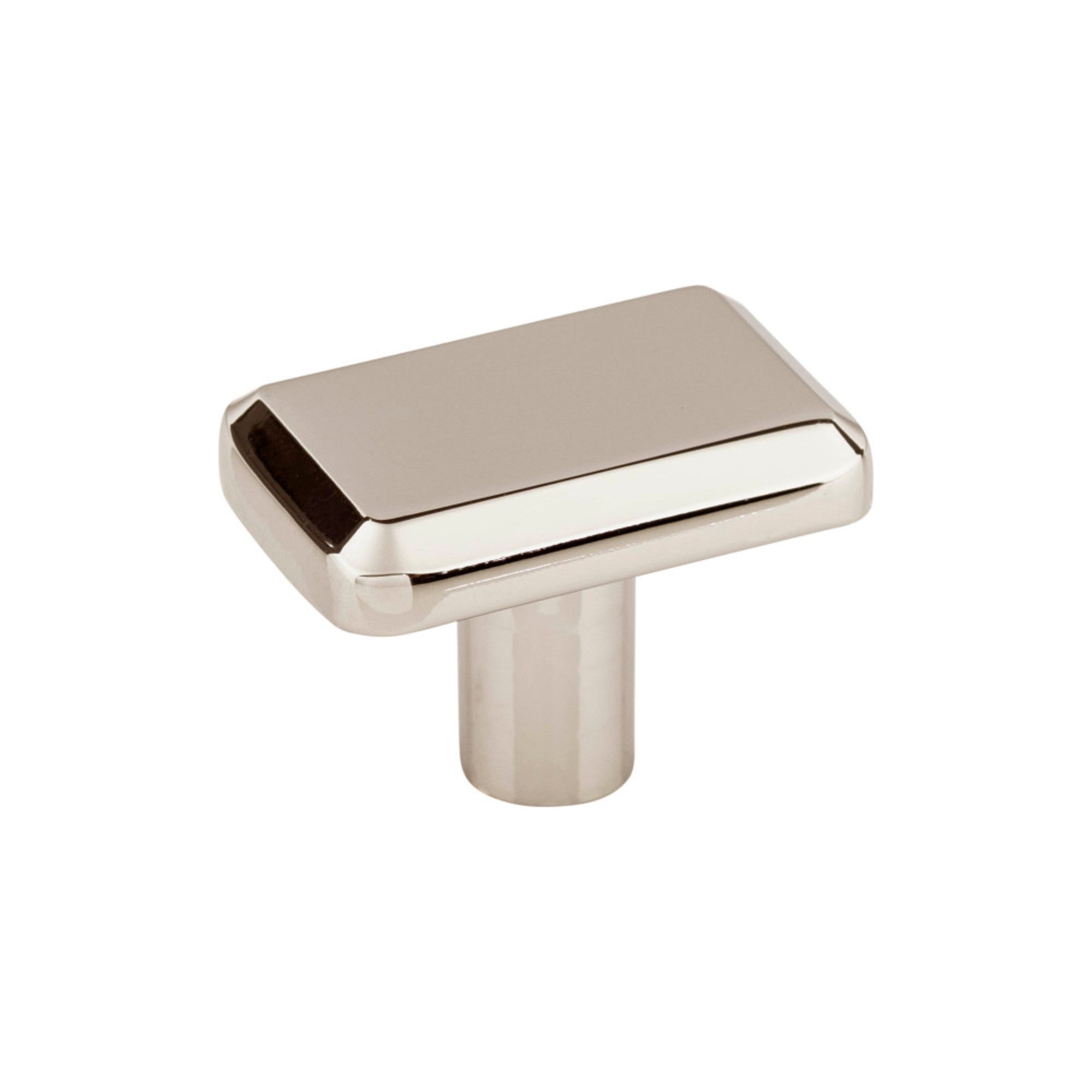 Telfair 1 1/2" Length Bar Knob - Polished Nickel