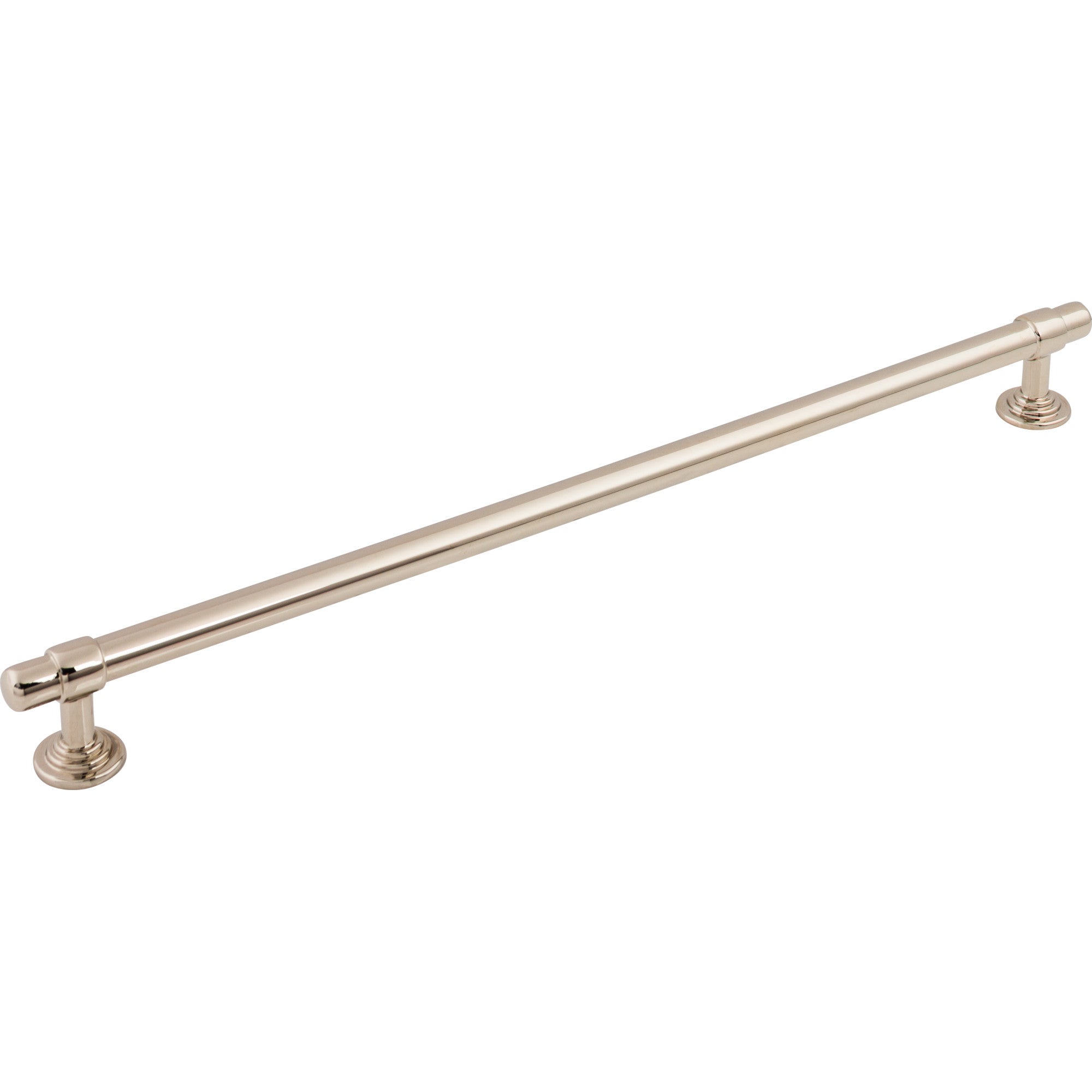 Ellis 12" Center to Center Bar Pull - Polished Nickel