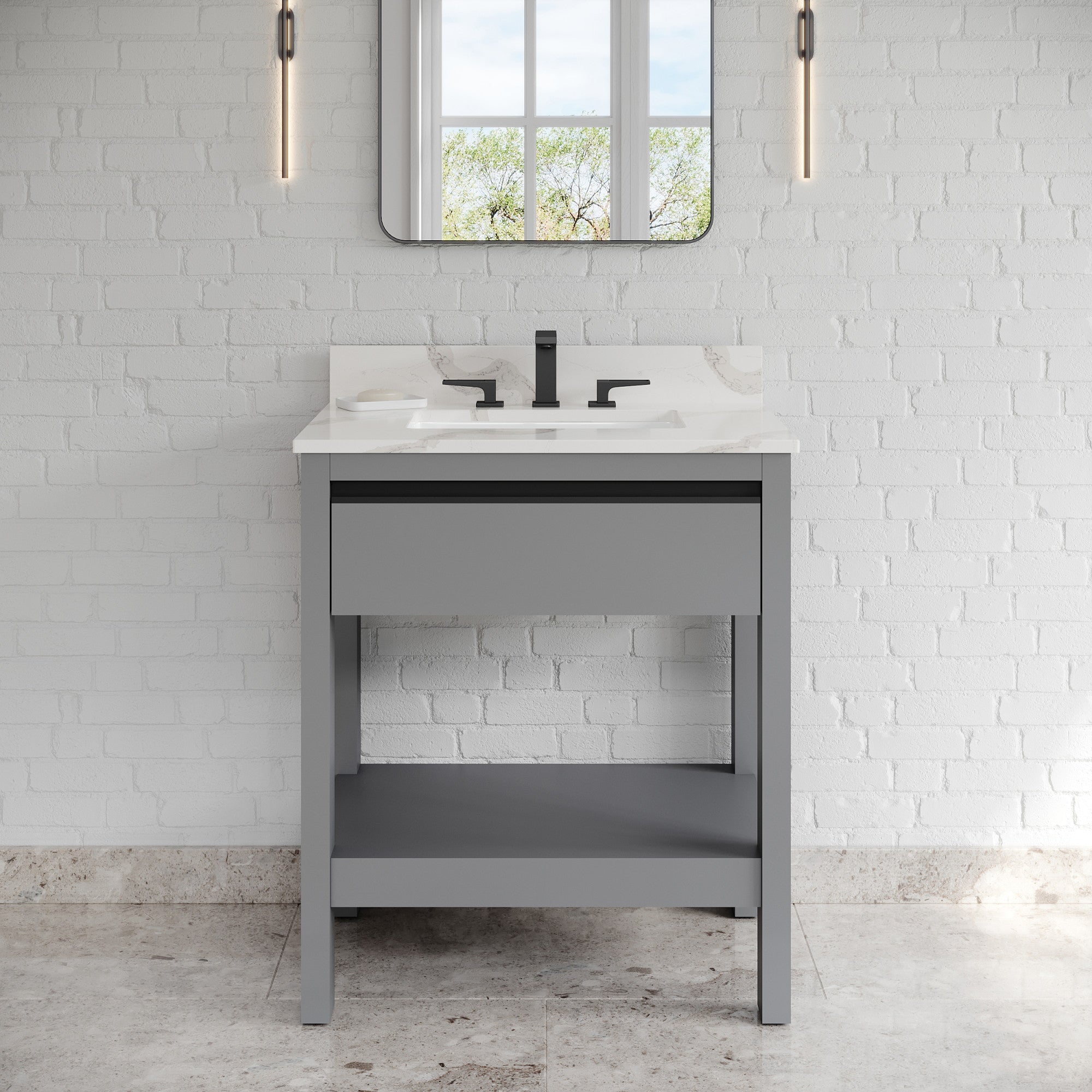 30" Jubilee Vanity – Grey