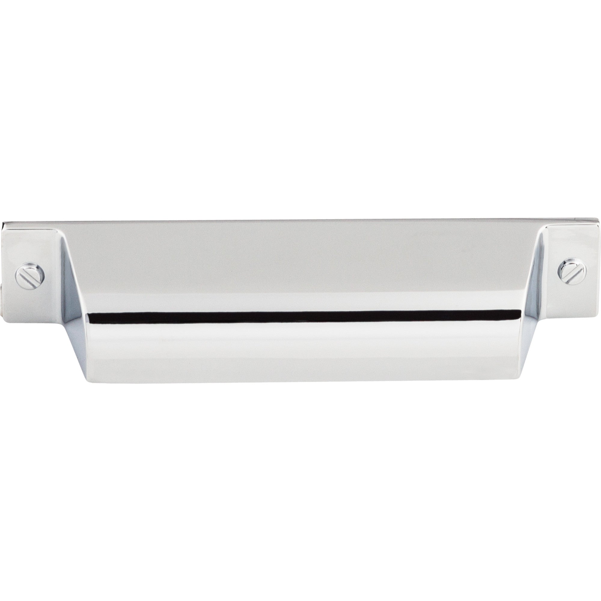 Channing 3 3/4" Center to Center Cup/Bin Pull - Polished Chrome