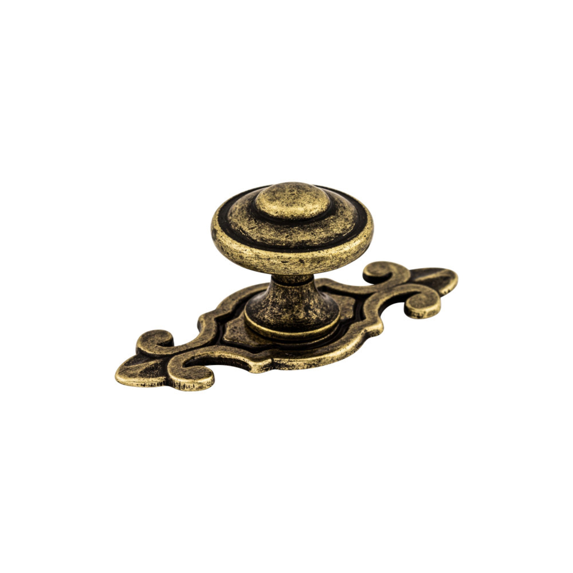 Canterbury 1 1/4" Diameter Round Knob - German Bronze
