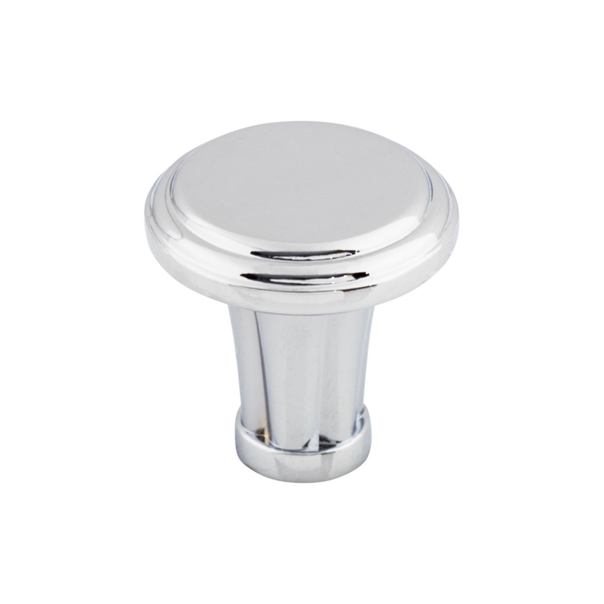 Luxor 1 1/4" Diameter Round Knob - Polished Chrome