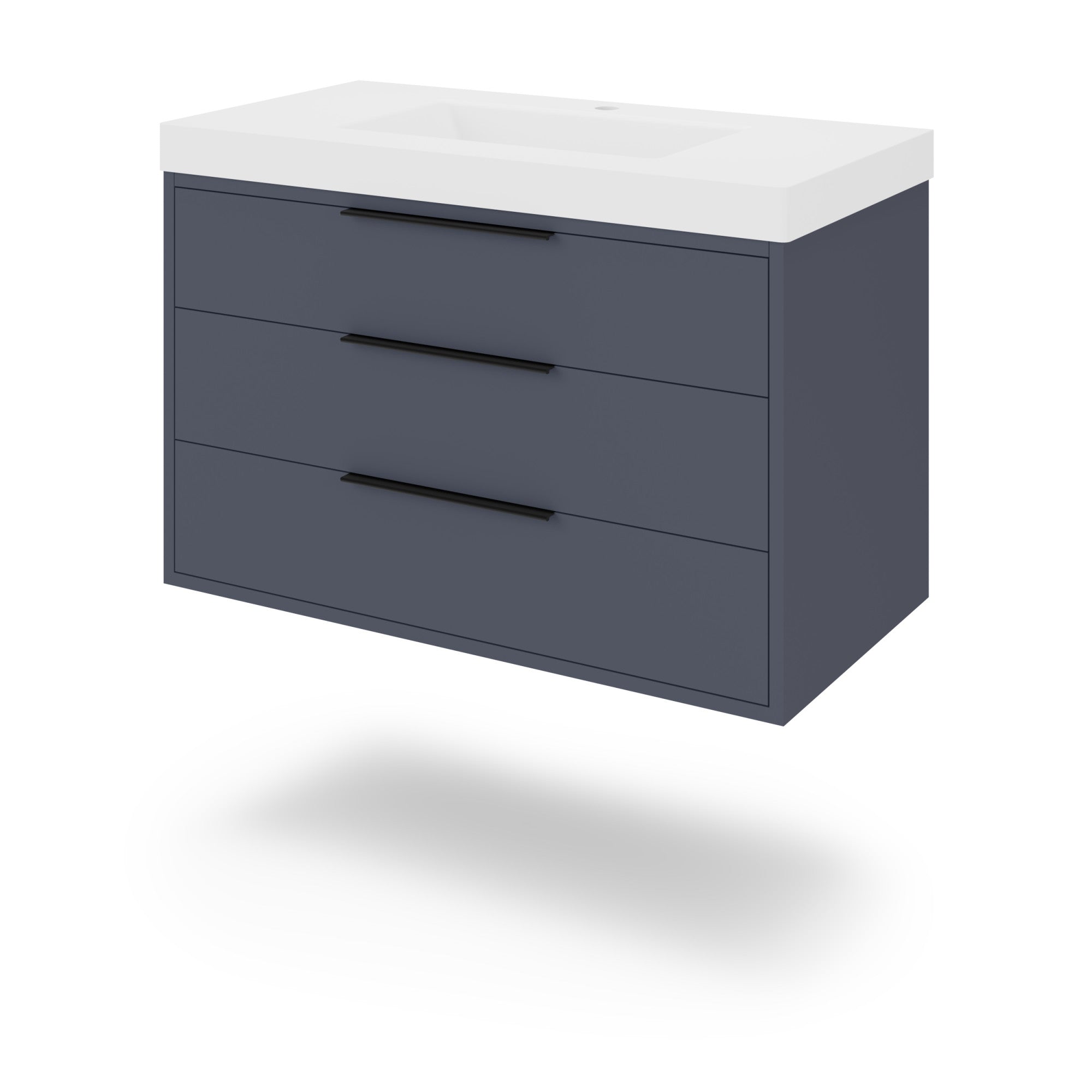 36" Gardner Vanity – Blue Steel