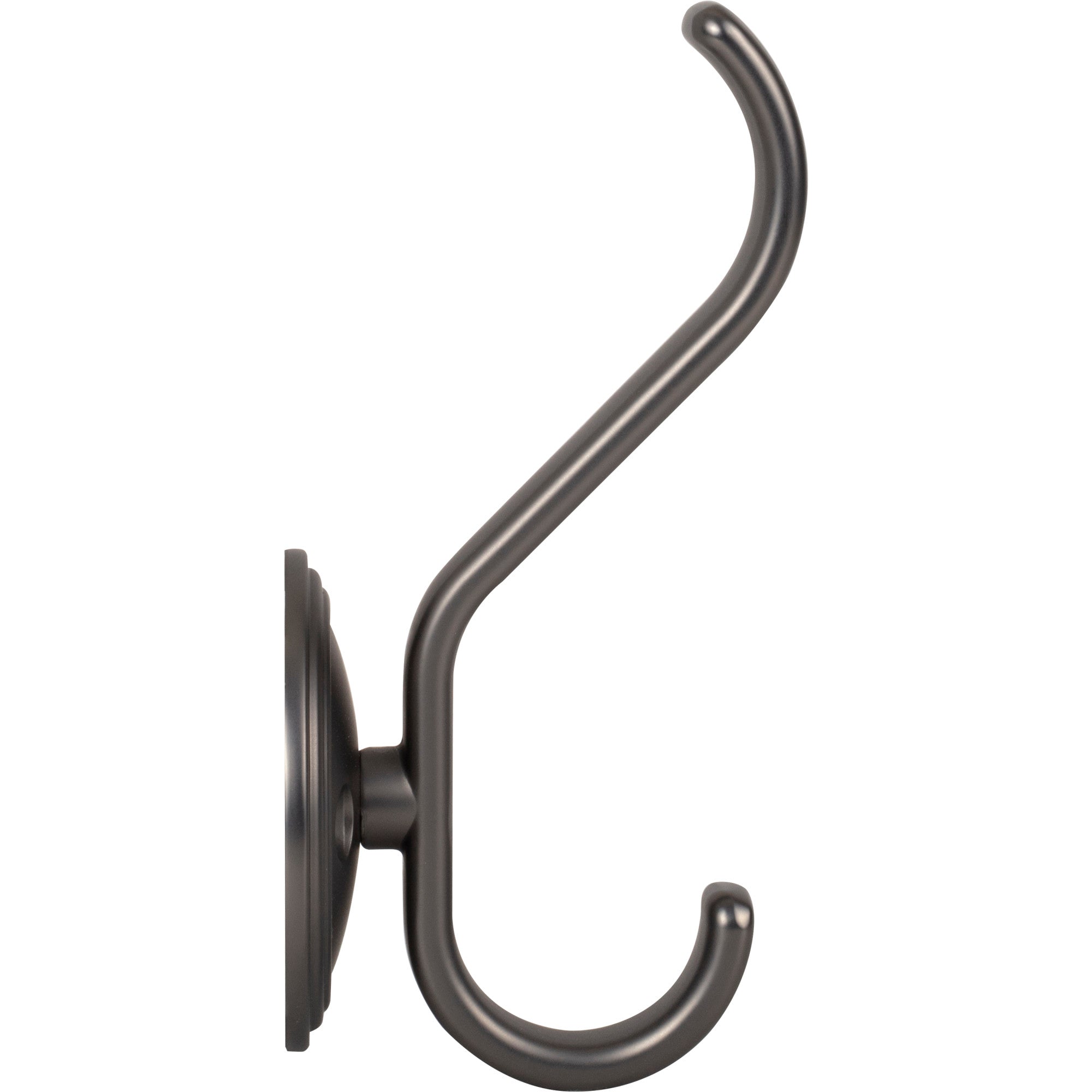 Reeded 4 11/16" Wall Hooks - Ash Gray