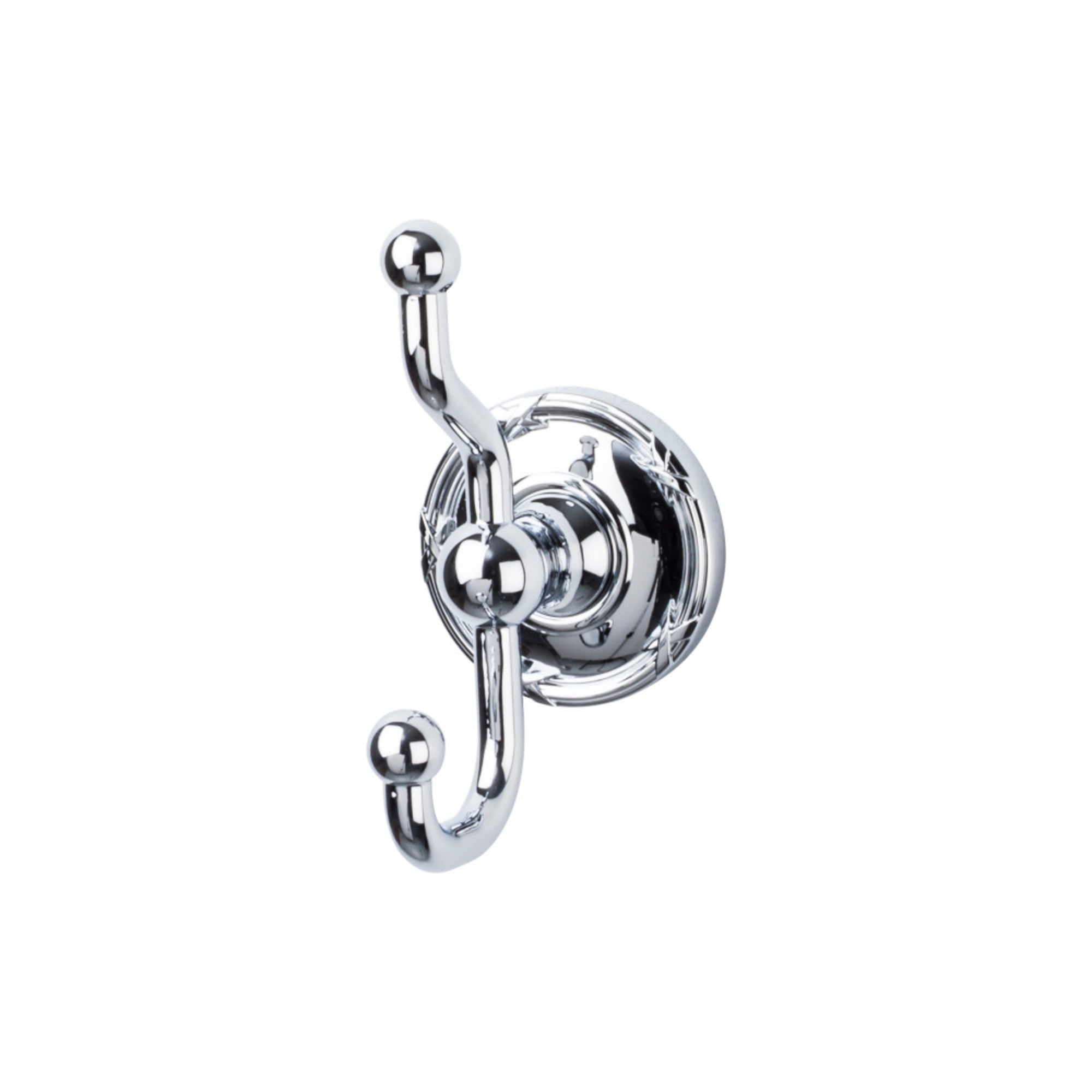 TOP BATH (R) Edwardian Bath 5" Wall Bath Hooks - Polished Chrome