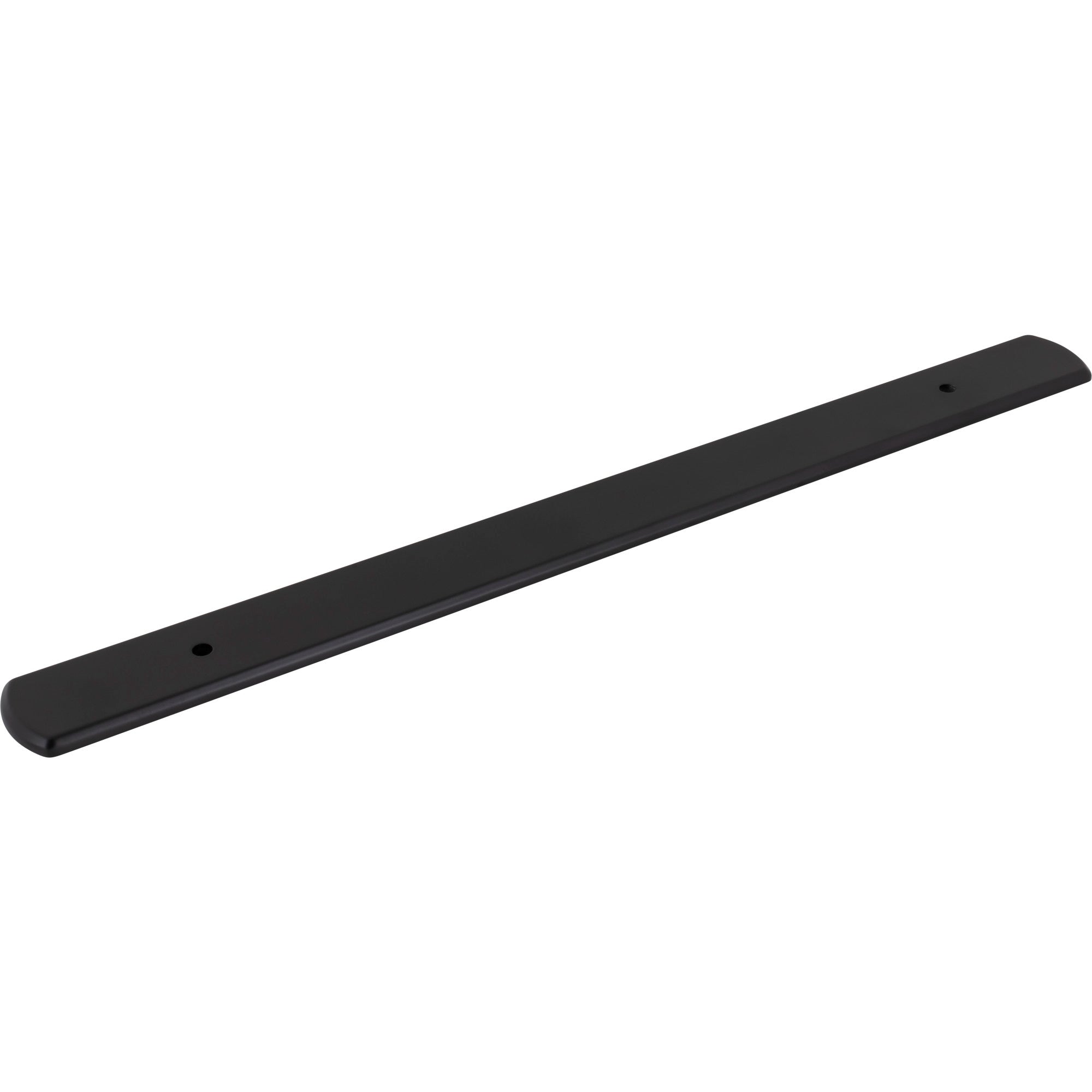 Wescott 12" Center to Center Pull Backplate - Flat Black