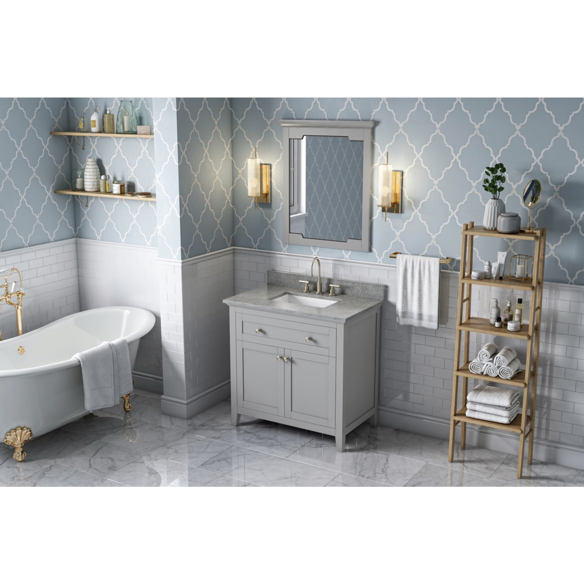 36" Chatham Vanity – Grey