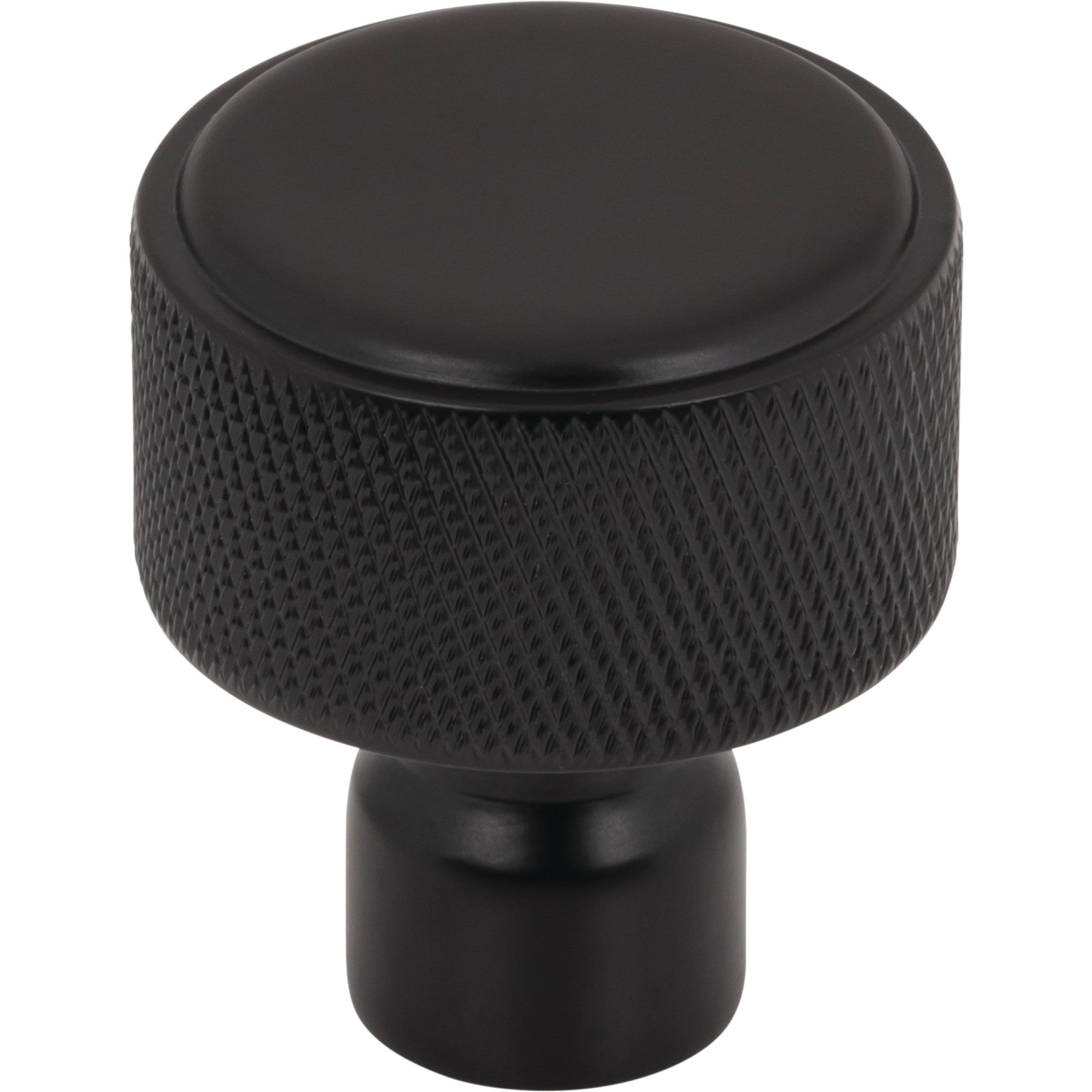 Garrison Round Knob - Flat Black