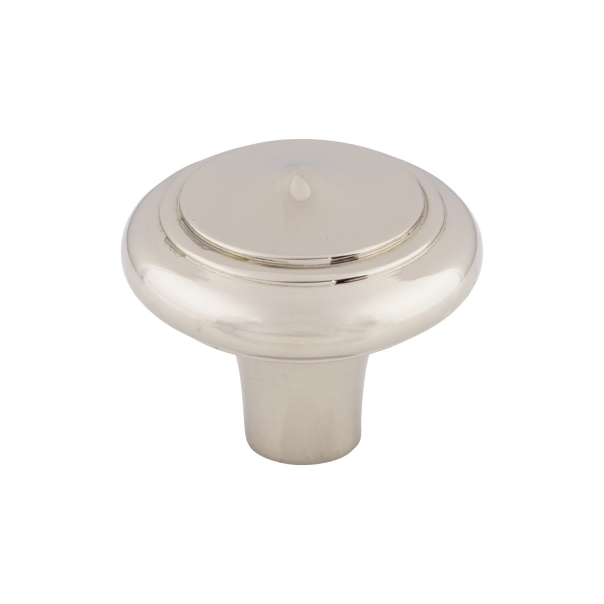 Aspen II Peak 1 5/8" Diameter Round Knob - Polished Nickel