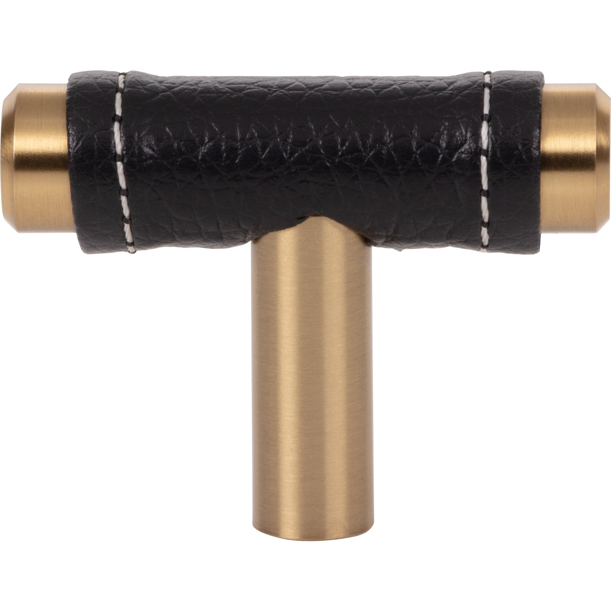 Zanzibar Geometric Knob - Warm Brass