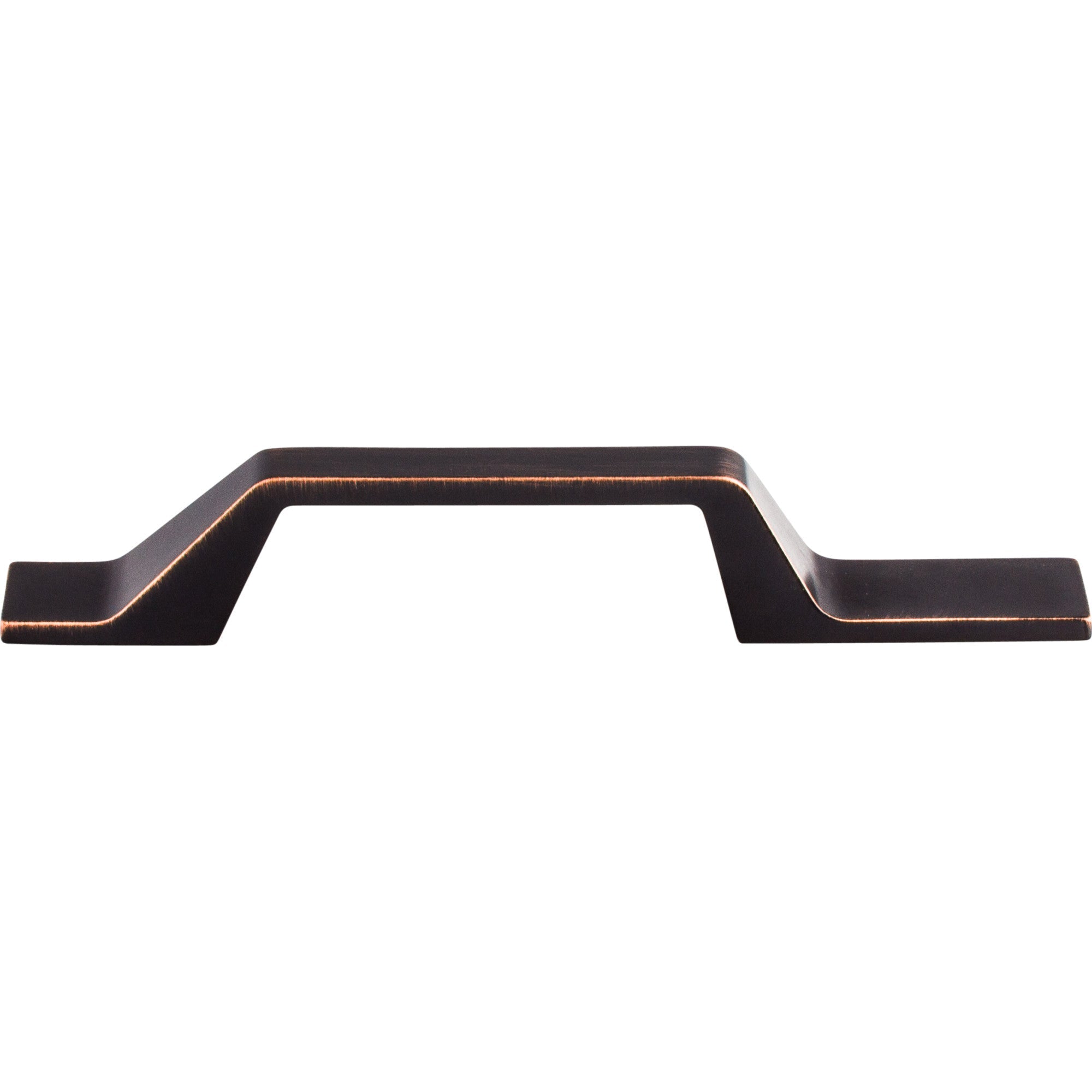 Modern Metro Asymmetrical Bar Pull - Tuscan Bronze