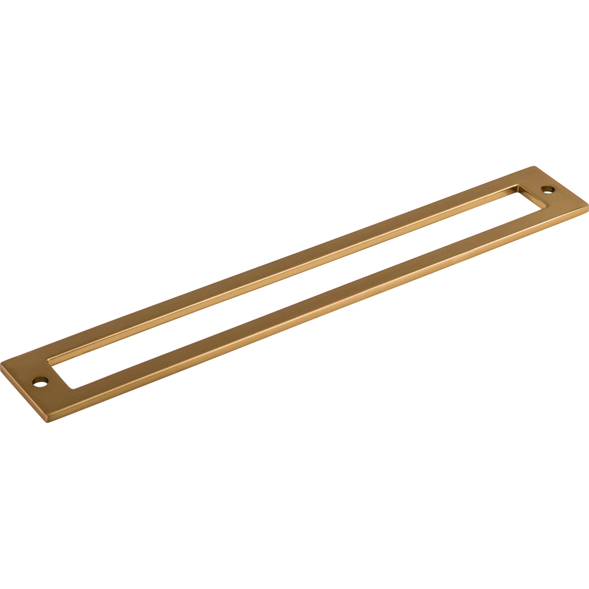 Hollin 7 9/16" Center to Center Pull Backplate - Honey Bronze