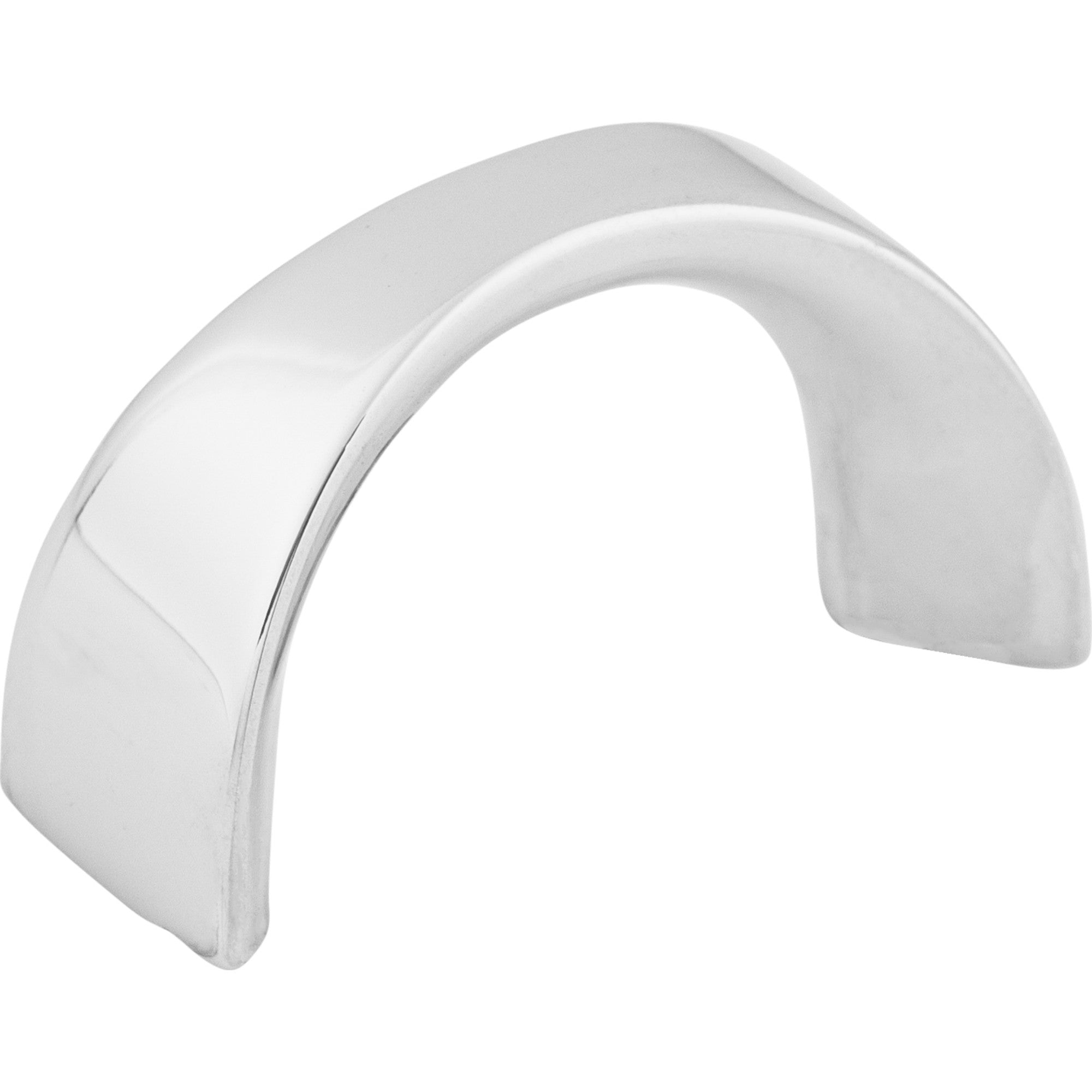 Crescent 1 1/4" Center to Center Bar Pull - Polished Chrome
