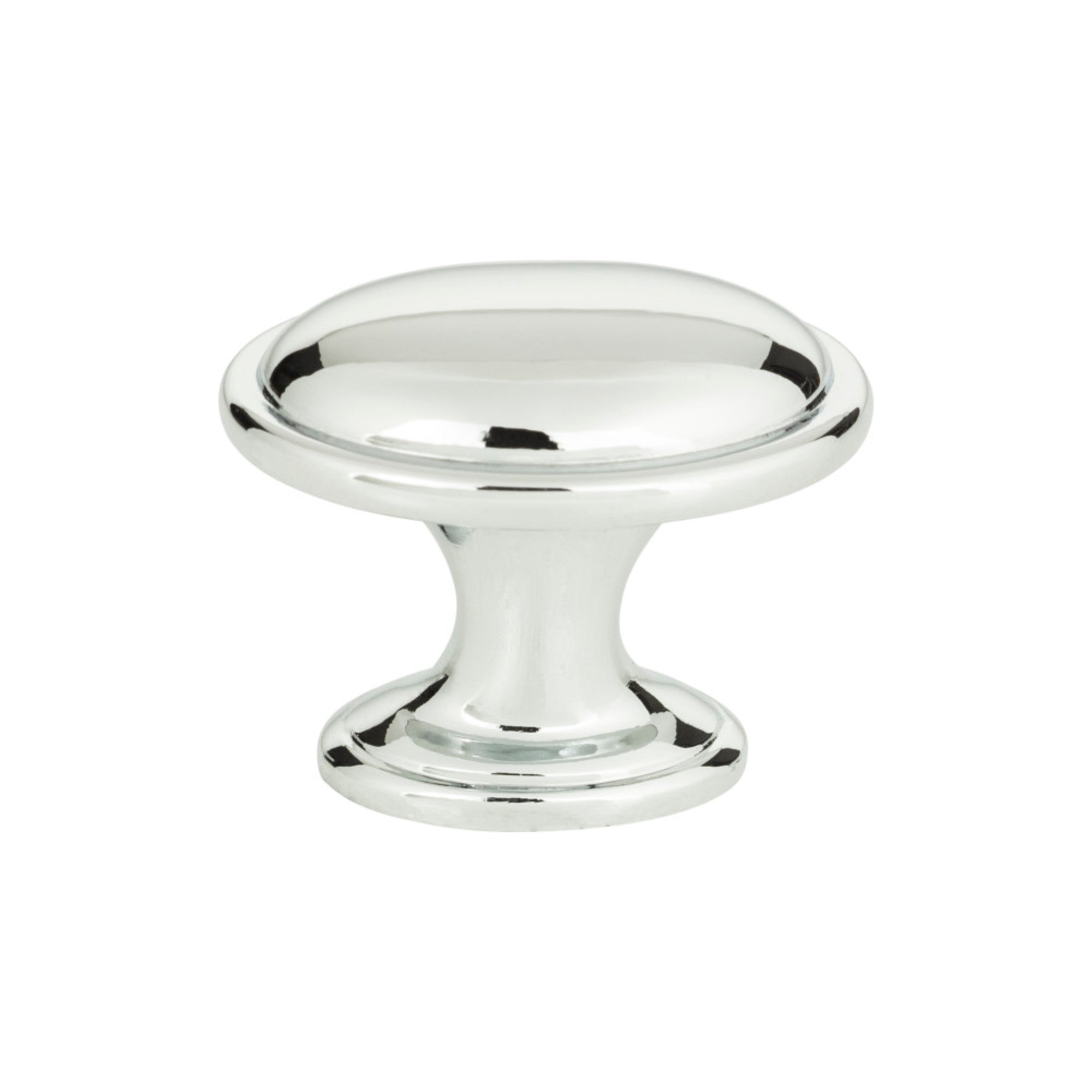 Austen Oval Knob - Polished Chrome