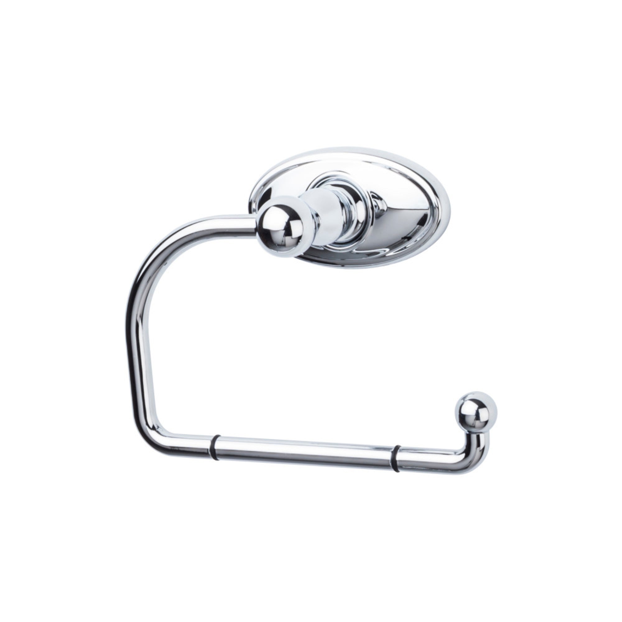 TOP BATH (R) Edwardian Bath Wall Mounted Toilet Paper Holder - Polished Chrome