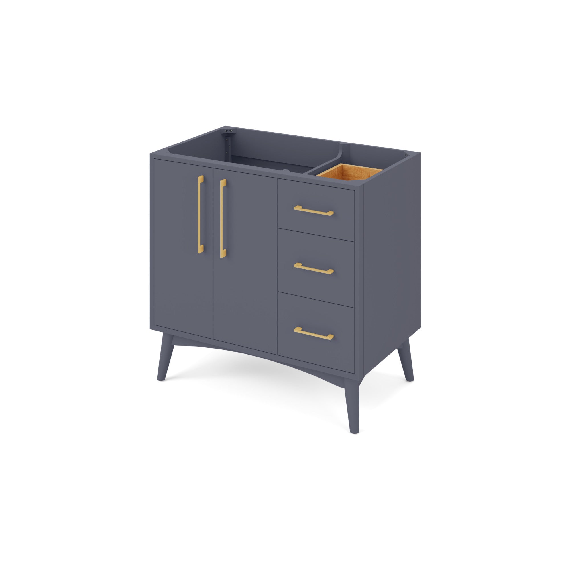 36" Dashwood Vanity – Blue Steel
