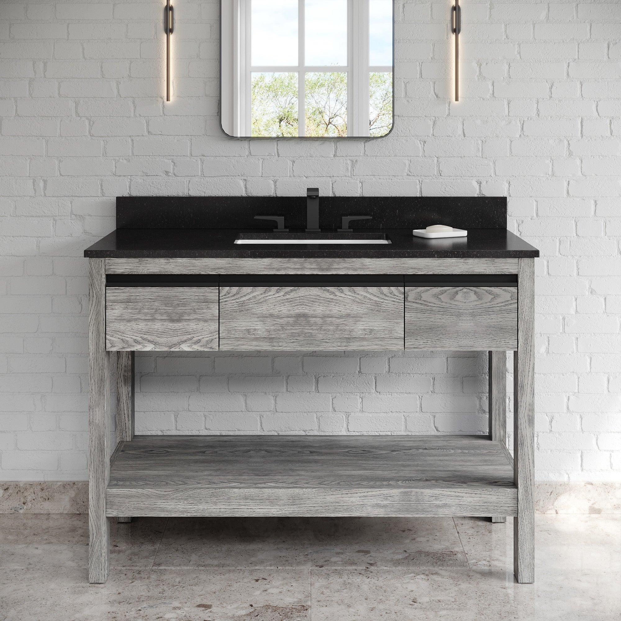 48" Jubilee Vanity – Weathered Grey