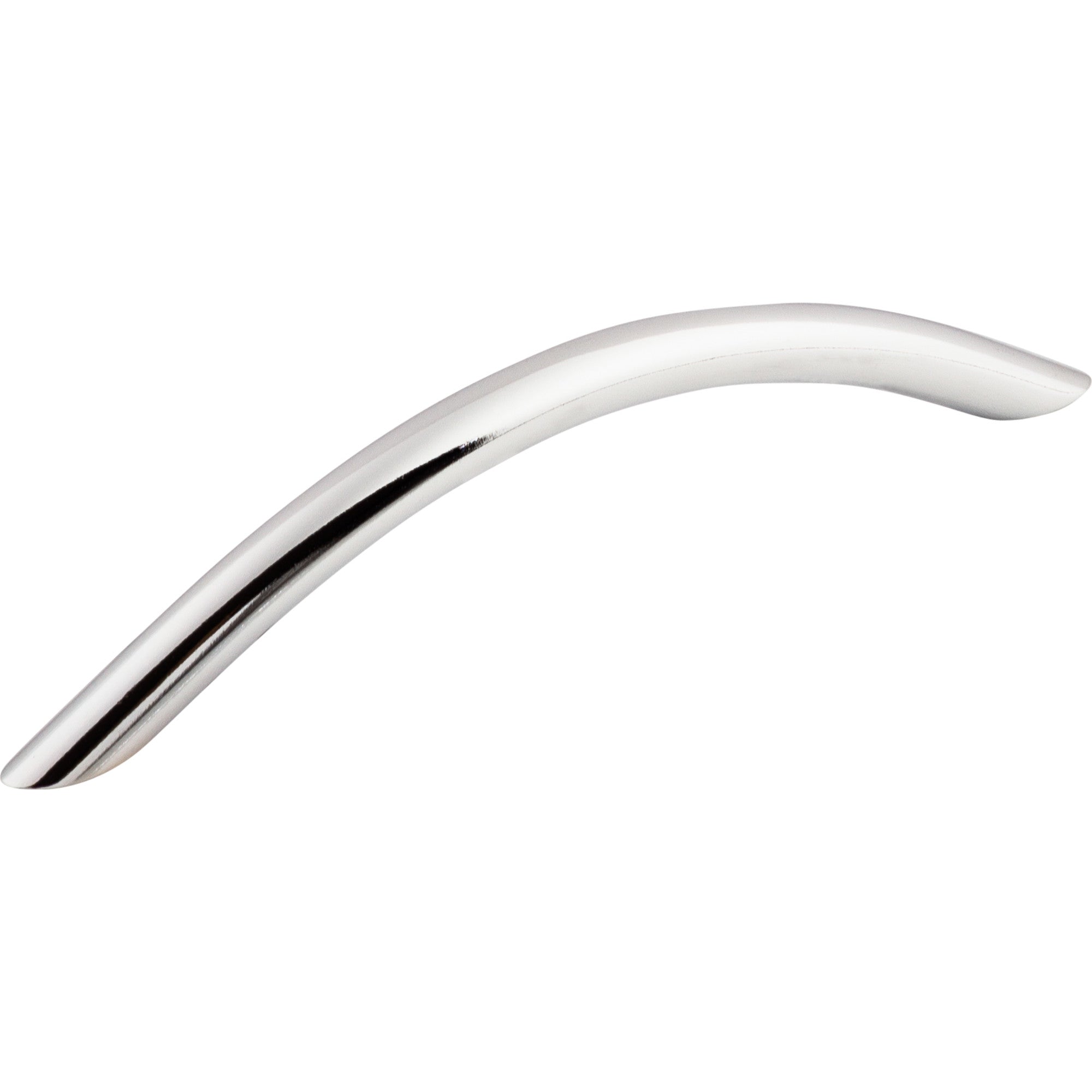 Curved Wire 5 1/16" Center to Center Bar Pull - Polished Chrome
