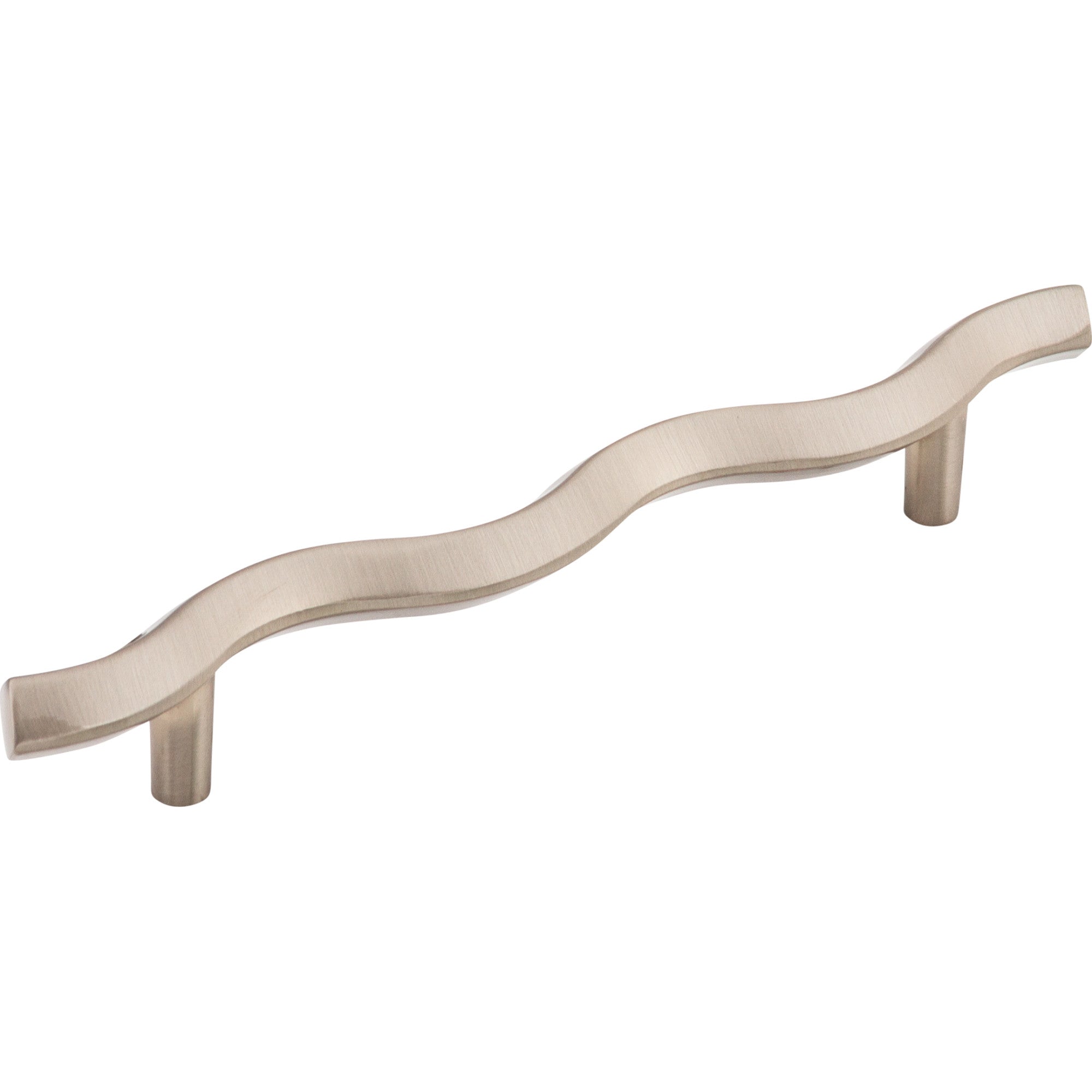 Wave 5 1/16" Center to Center Bar Pull - Brushed Satin Nickel