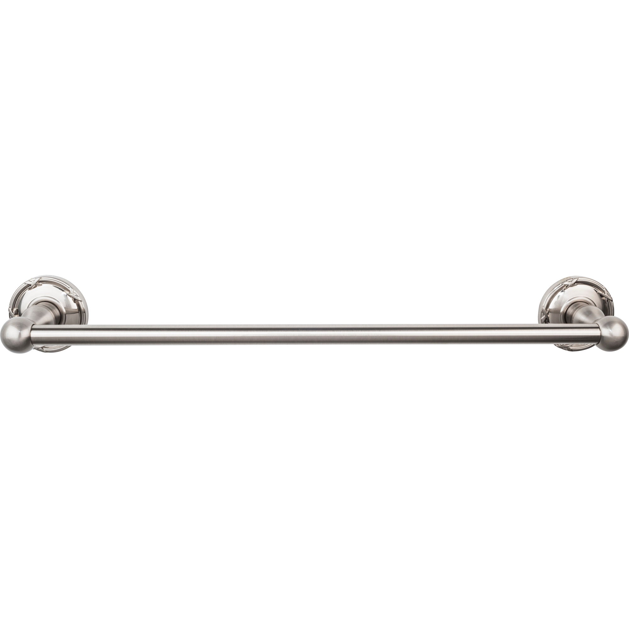 TOP BATH (R) Edwardian Bath Single 20 1/2" Wall Mounted Towel Bar - Brushed Satin Nickel