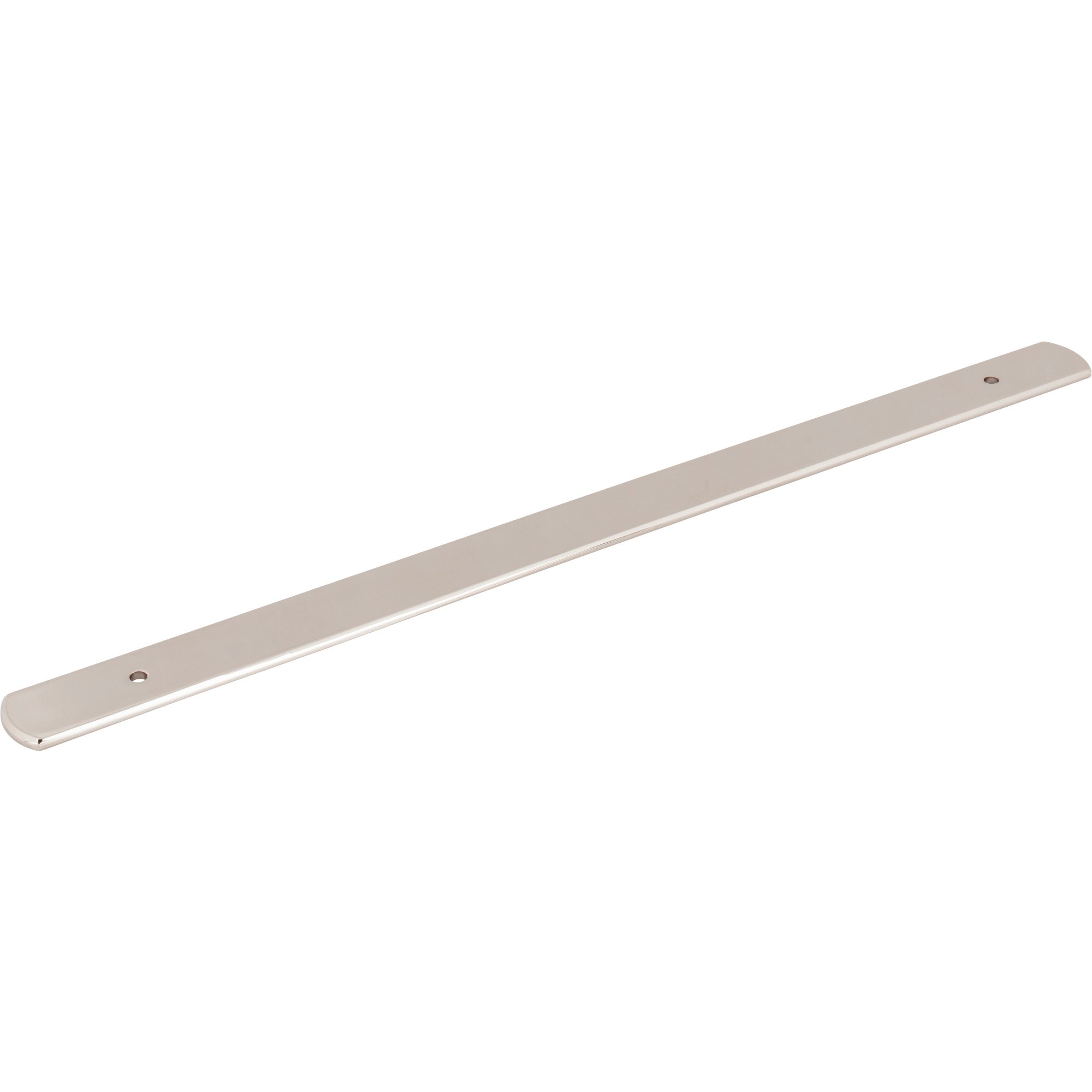 Wescott 12" Center to Center Pull Backplate - Polished Nickel