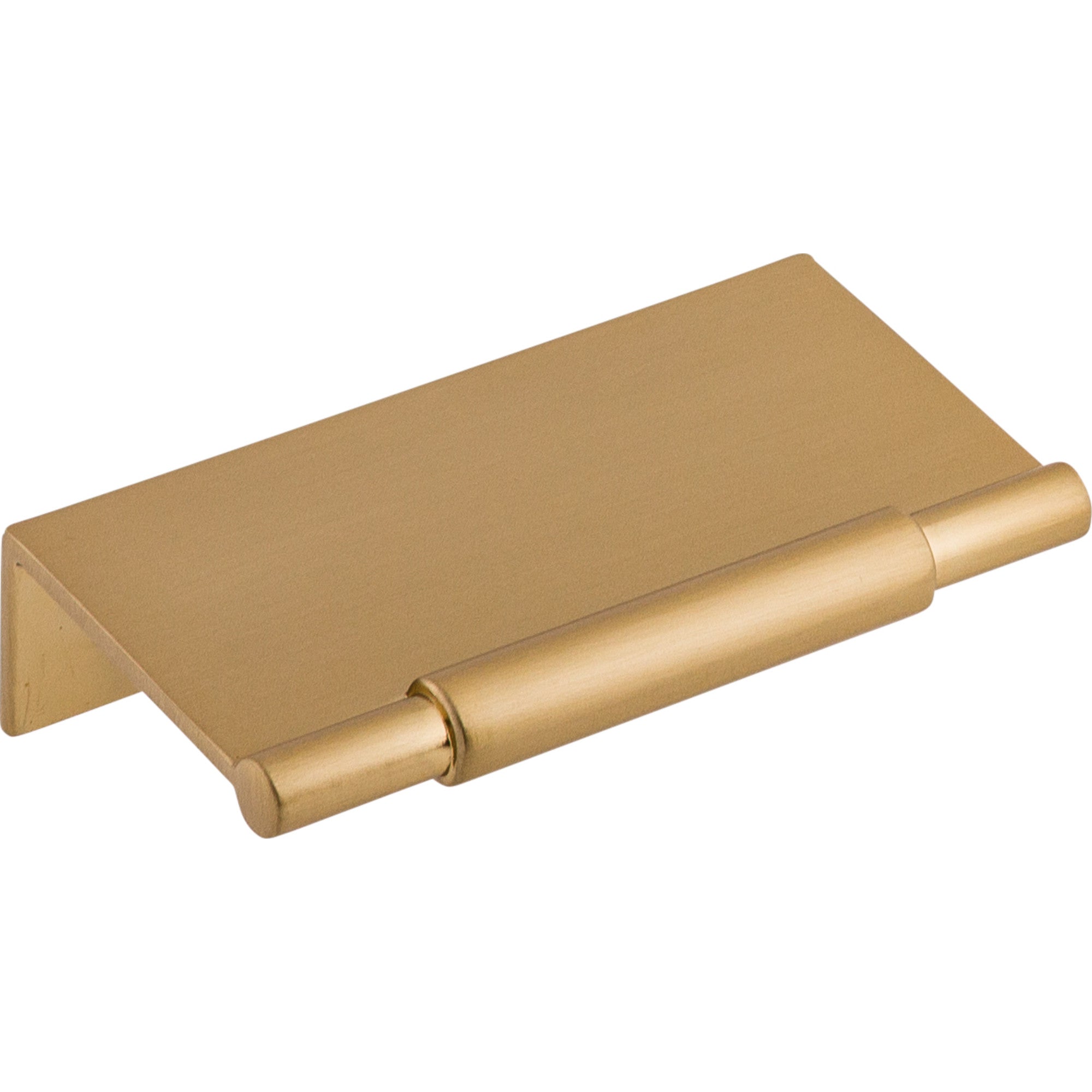 Crestview 2" Center to Center Finger Pull - Honey Bronze