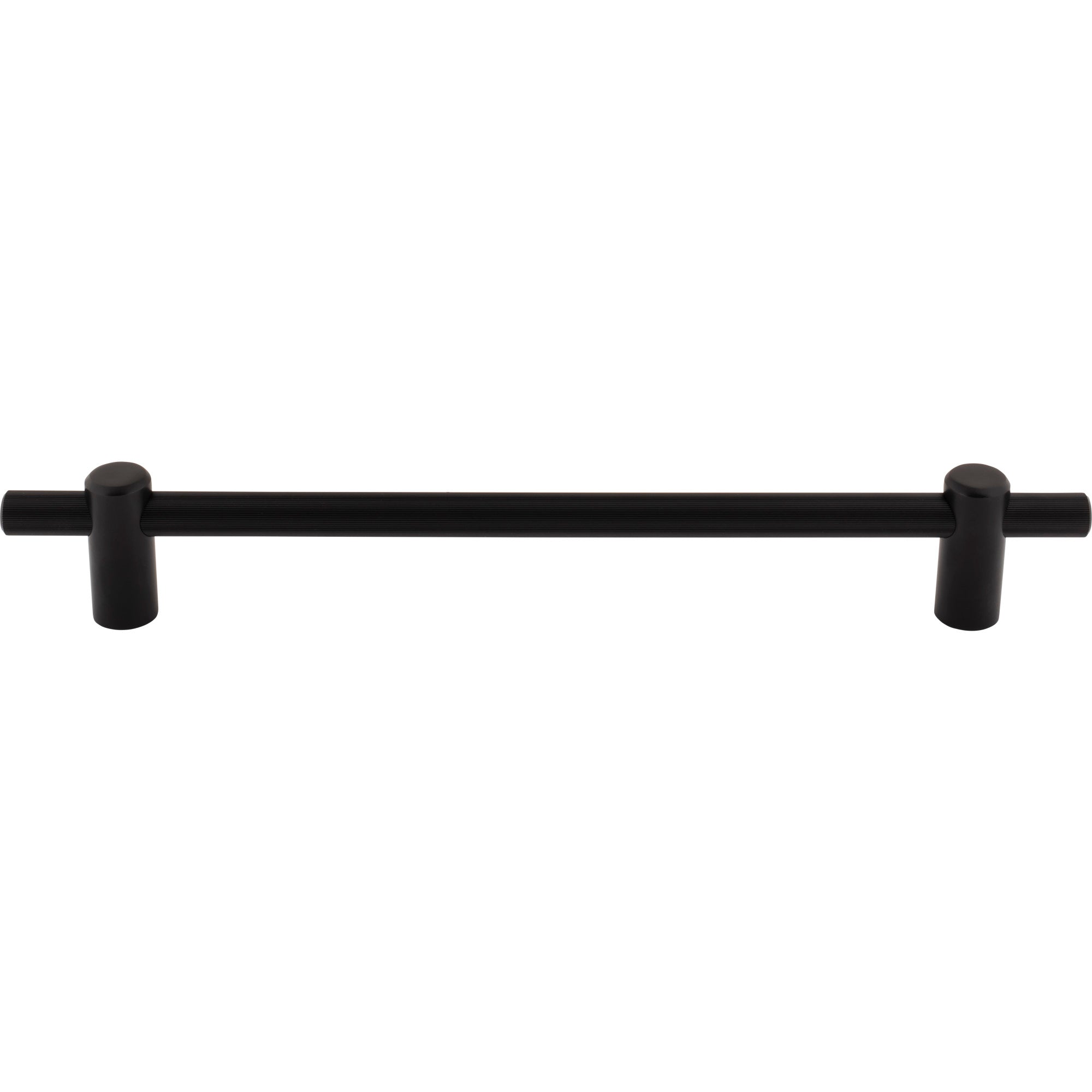 Dempsey 12" Center to Center Bar Pull - Flat Black