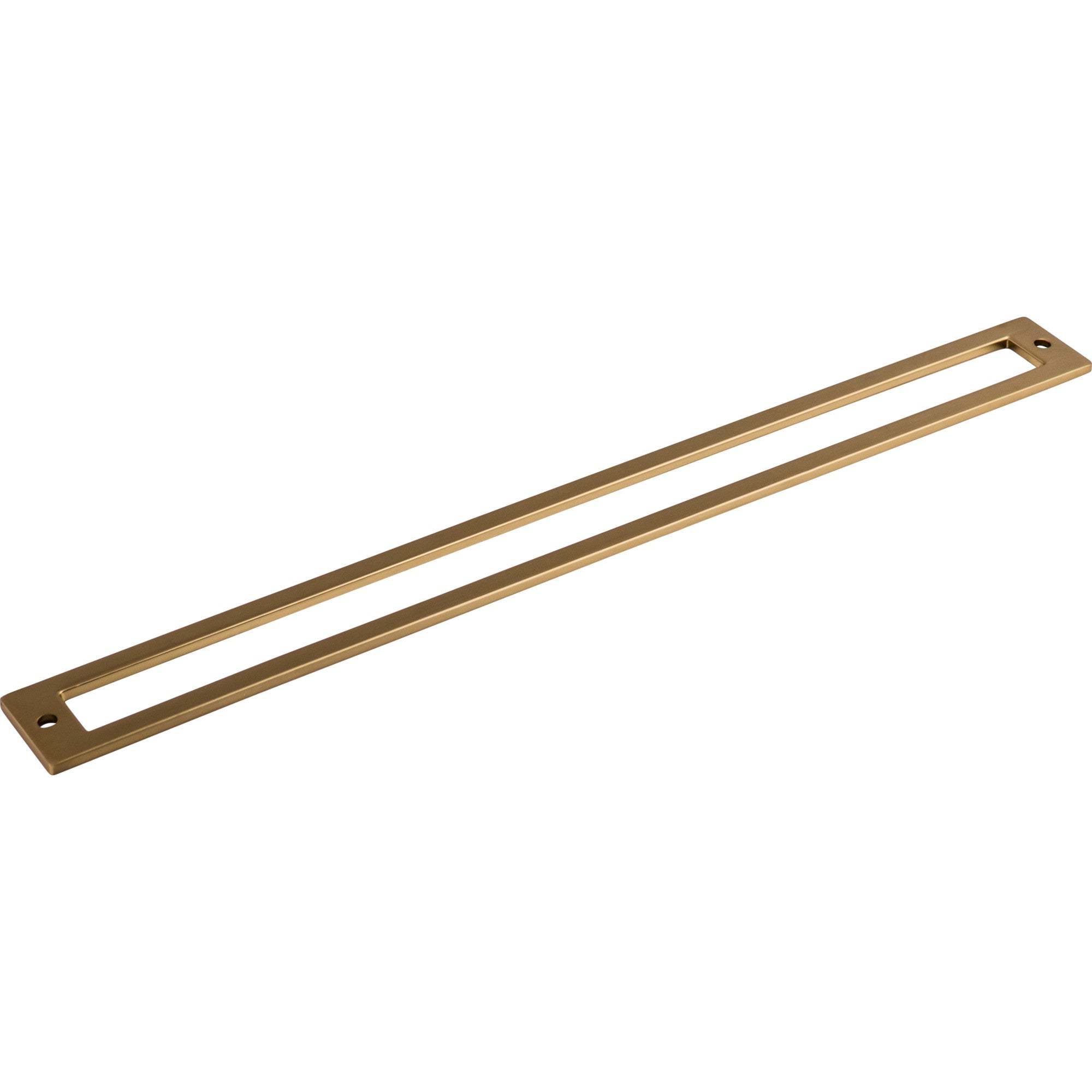 Hollin 12" Center to Center Pull Backplate - Honey Bronze