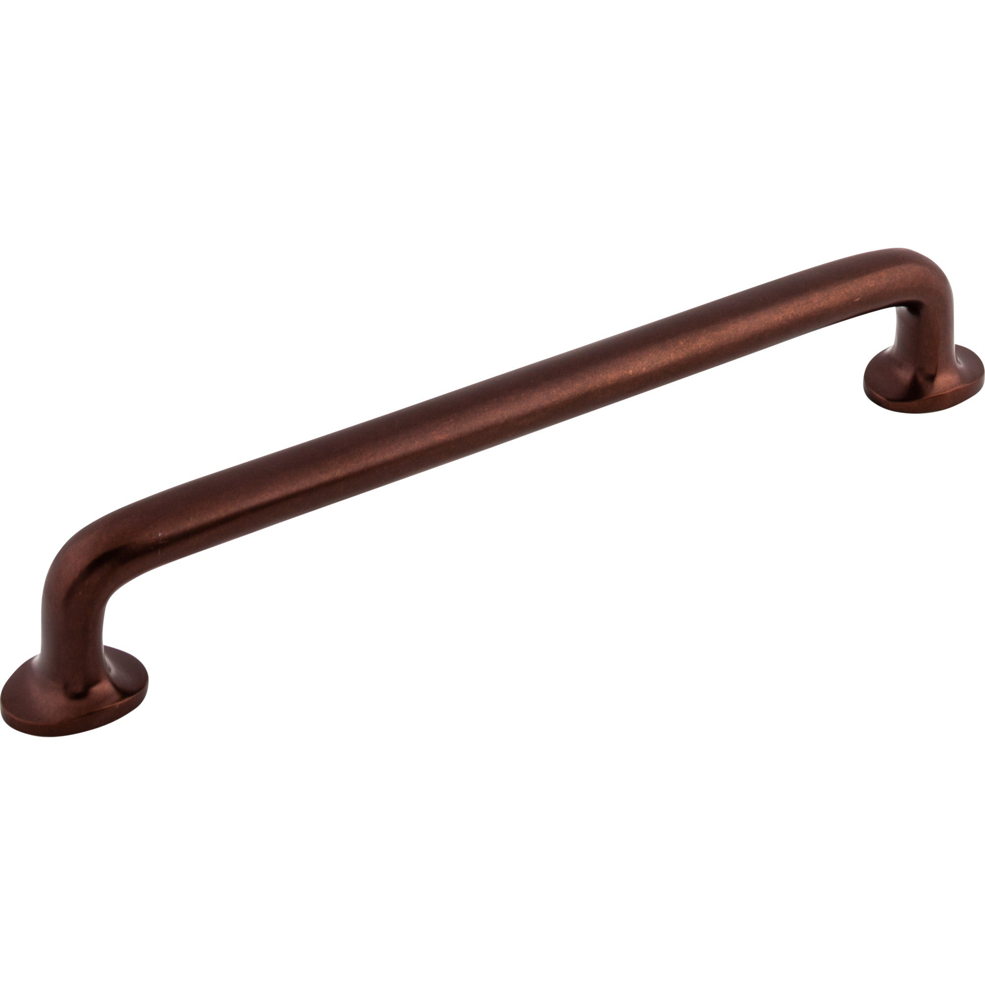 Aspen Rounded 9" Center to Center Bar Pull - Mahogany Bronze